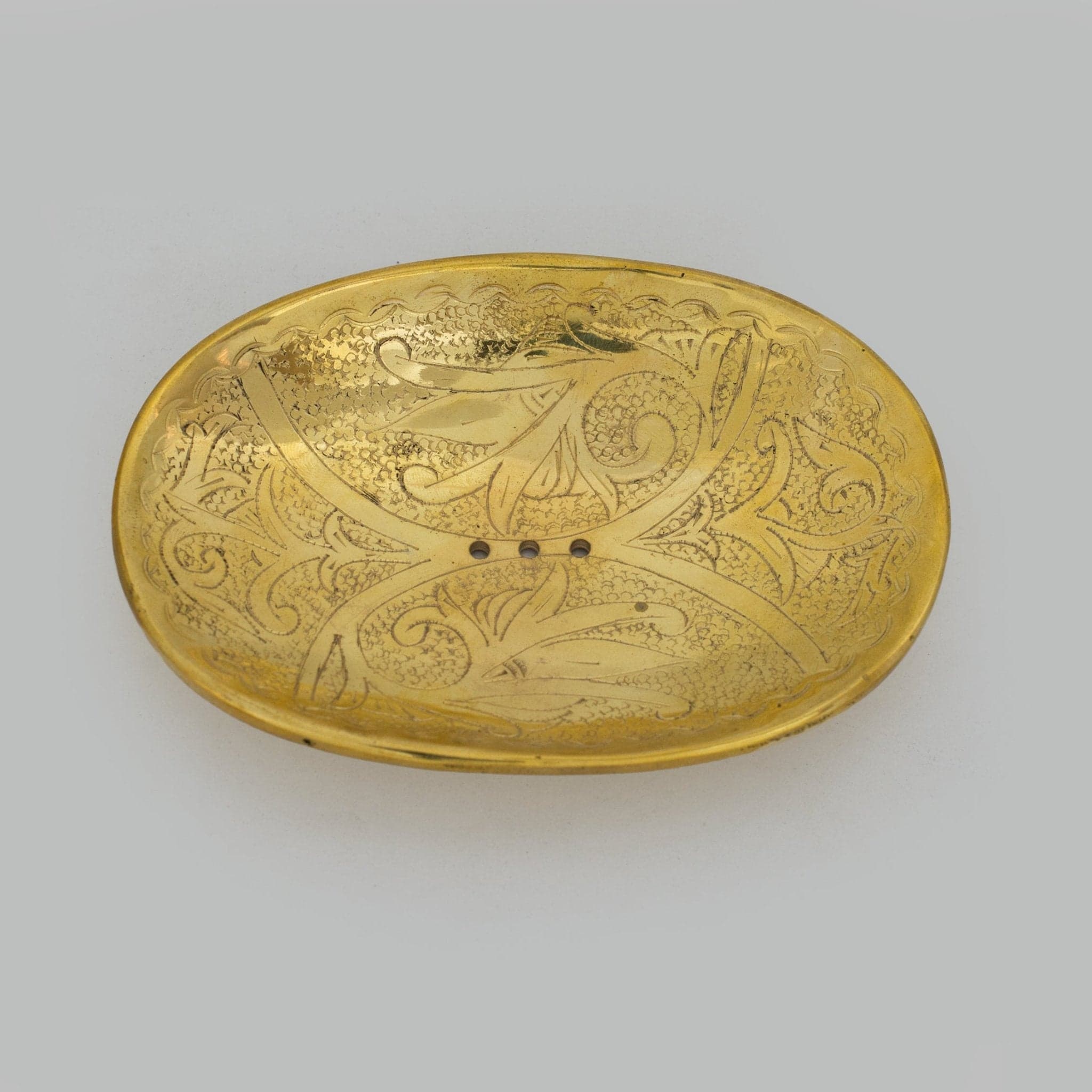 Handcrafted Unlacquered Brass Self Draining Soap Dish, Bar Soap Tray, Countertop Soap Holder, Soap Caddy, Soap Plate Dish