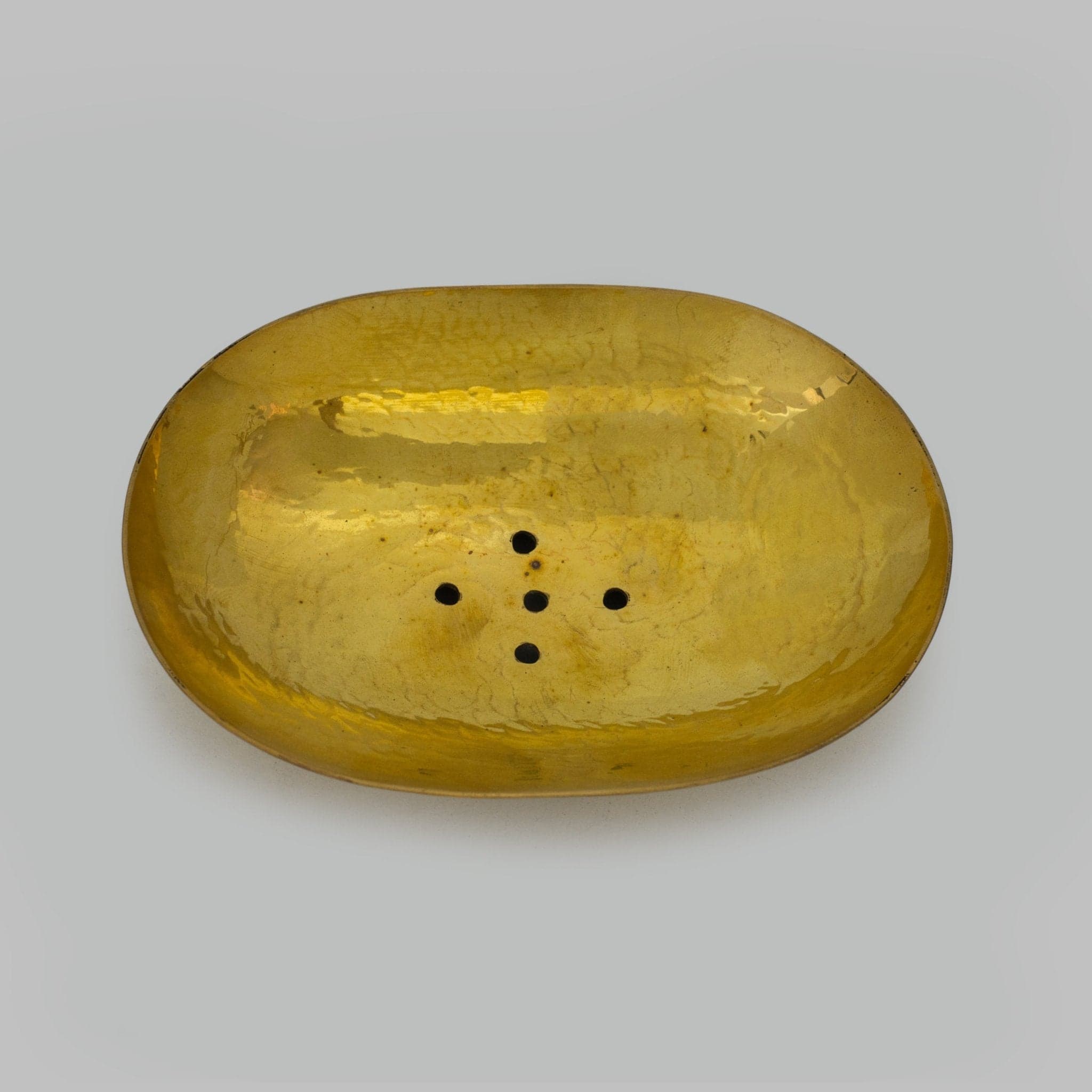 Handcrafted Unlacquered Brass Self Draining Soap Dish, Bar Soap Tray, Countertop Soap Holder, Soap Caddy, Soap Plate Dish