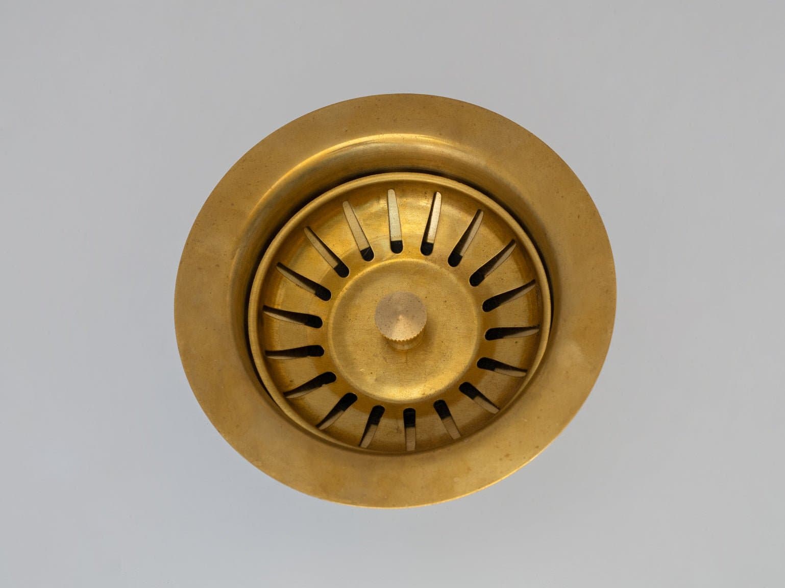 Heritage - Unlacquered Brass Sink Strainer