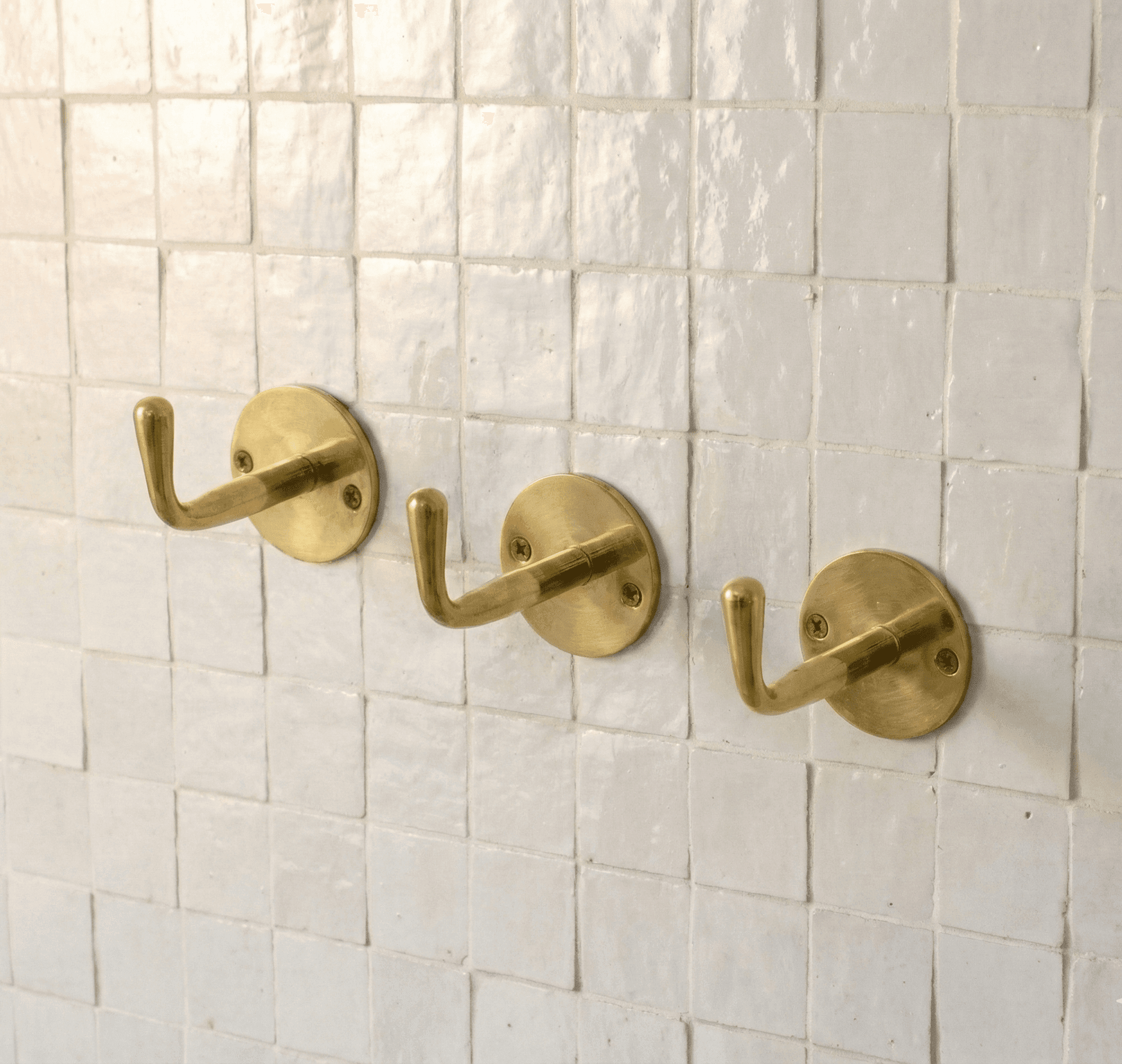 Single Hook solid Unlacquered Brass , Handmade Brass Hook, Coat Hook, Wall Hook