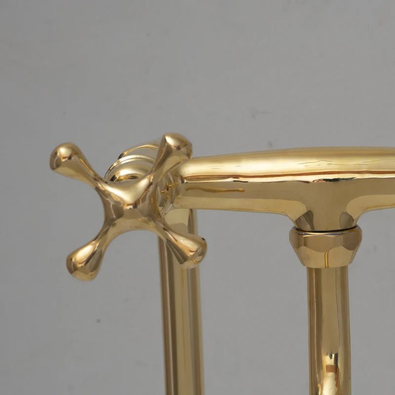 Antique Brass Kitchen Faucet – Unlacquered Brass Faucet alternate view 5