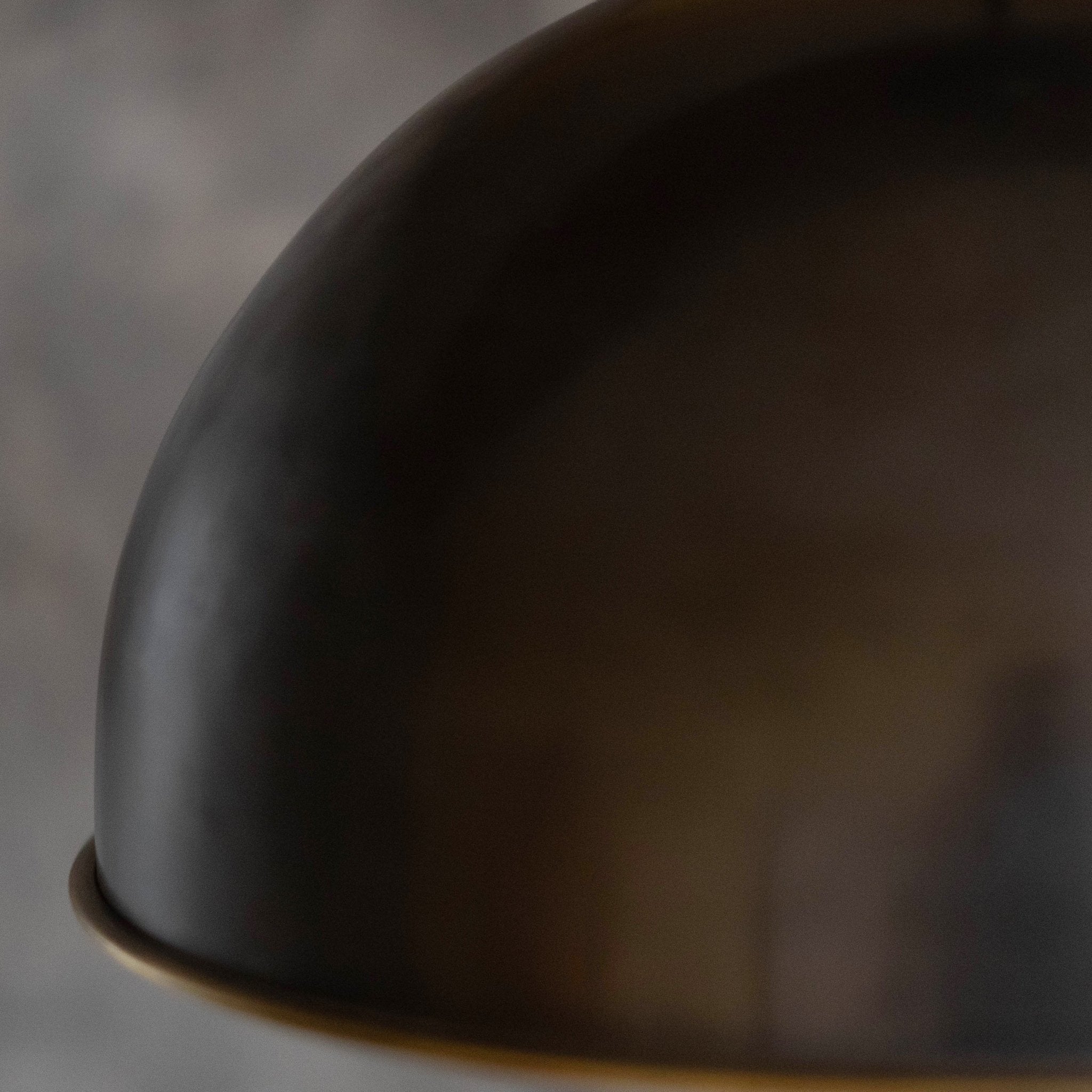 Antique Bronze Pendant Light, Bronze Dome Pendant, Antique Ceiling Lampshade alternate view 10