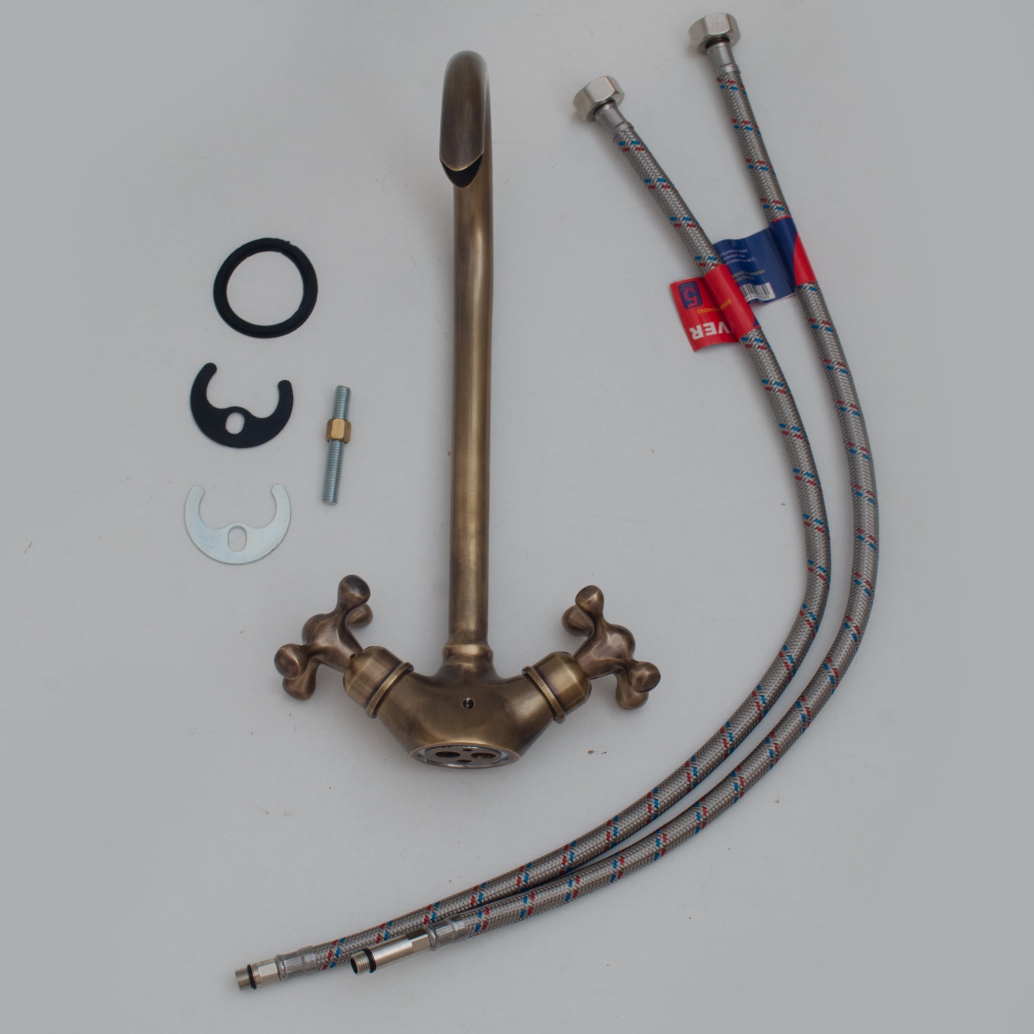 Antique Bronze Single-Hole Bathroom Faucet | Oil Rubbed Finish alternate view 8