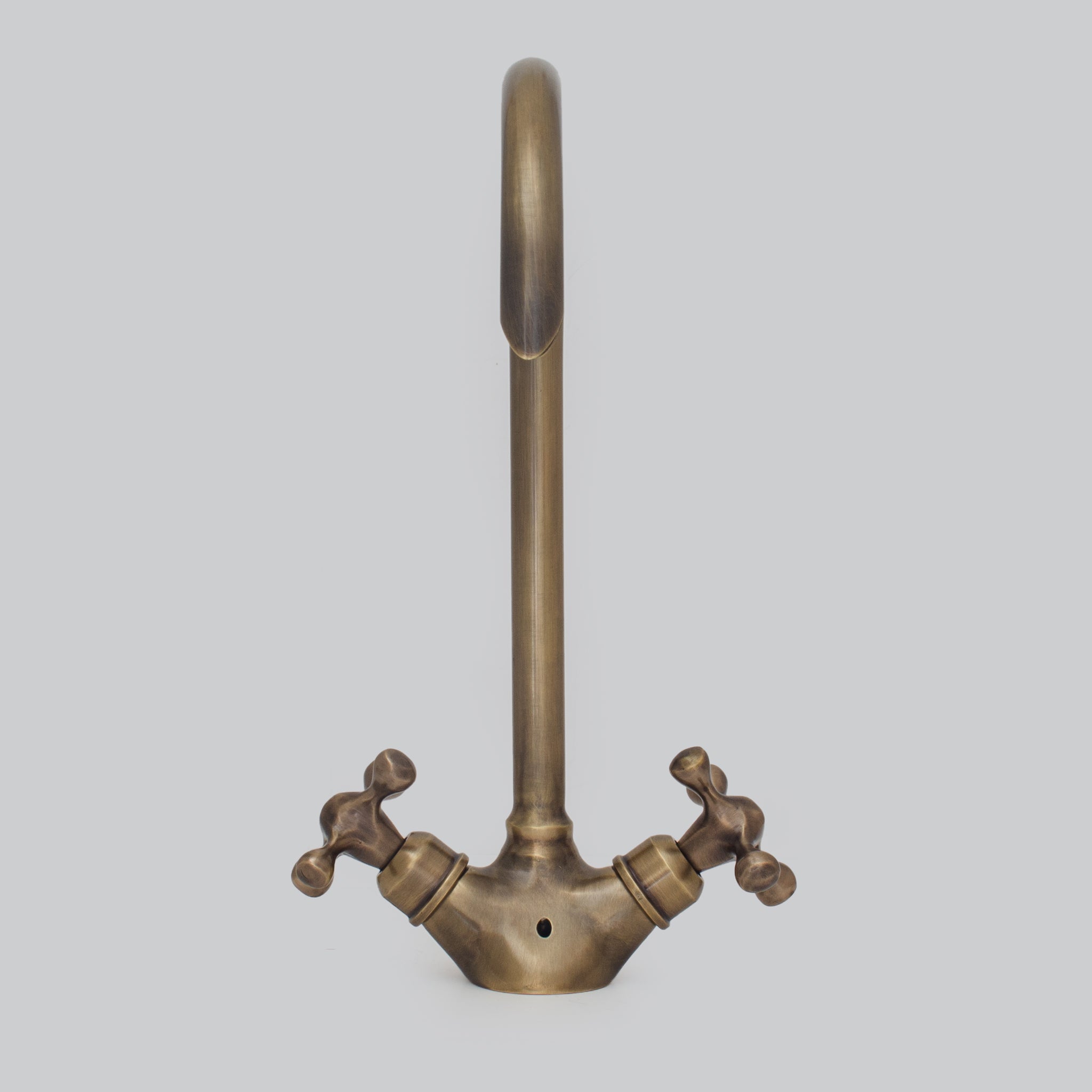 Antique Bronze Single-Hole Bathroom Faucet | Oil Rubbed Finish alternate view 4