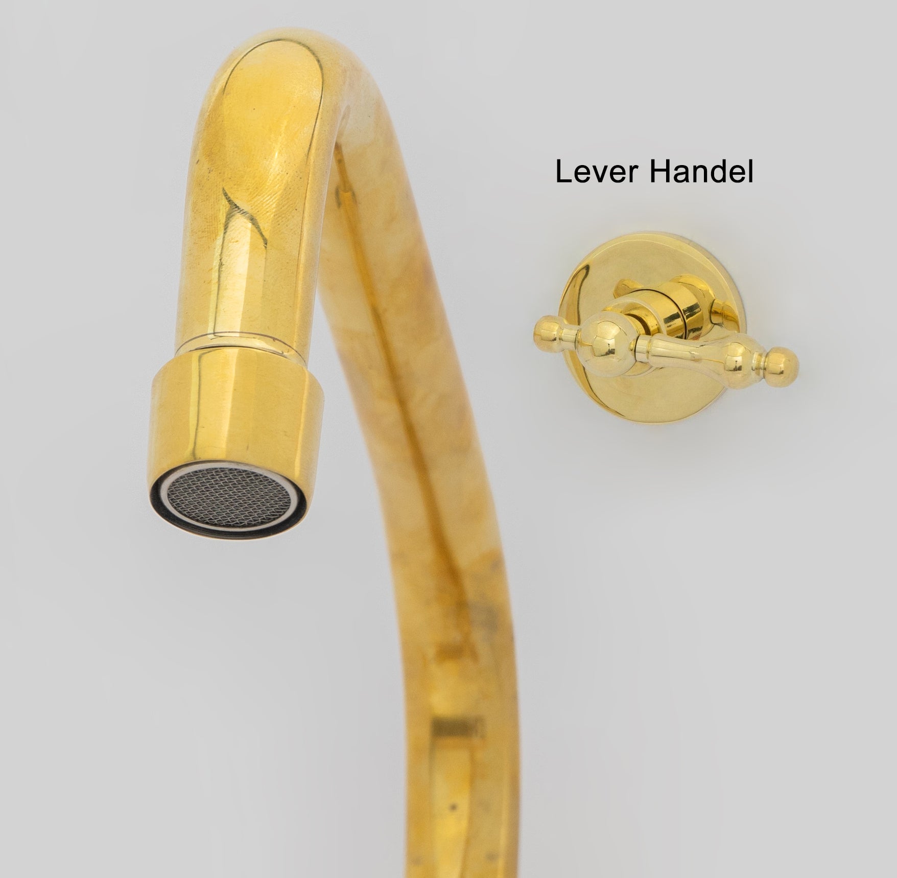 Brass Pot Filler – Unlacquered Brass Faucet alternate view 8