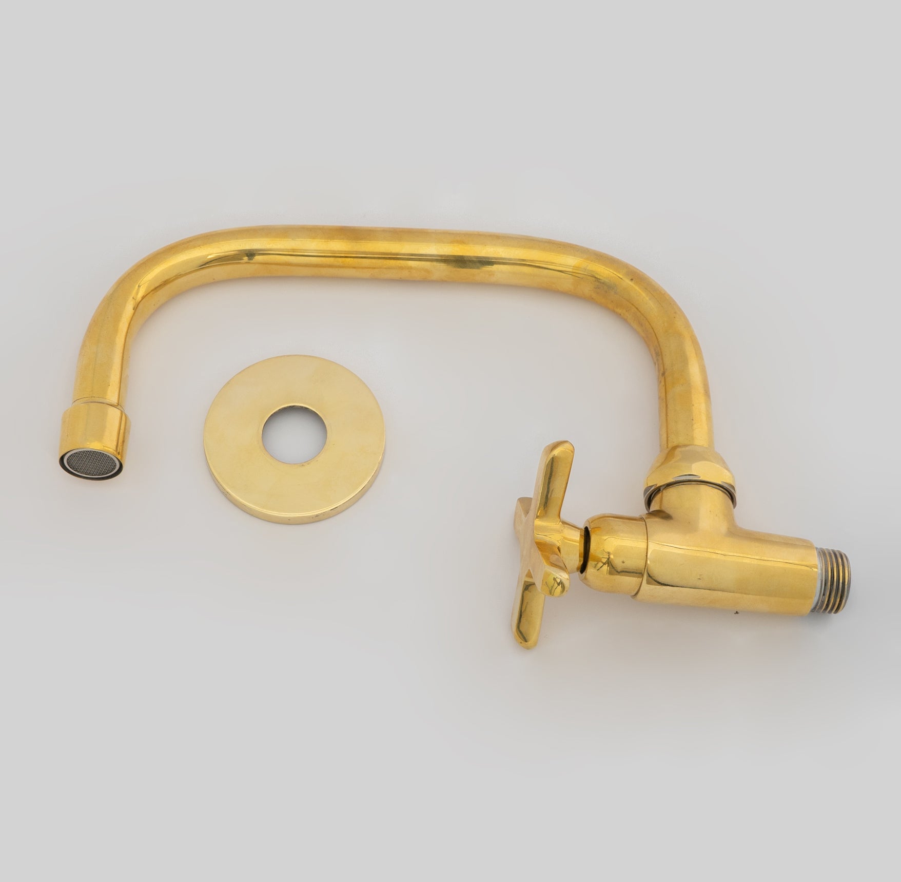 Brass Pot Filler – Unlacquered Brass Faucet alternate view 9