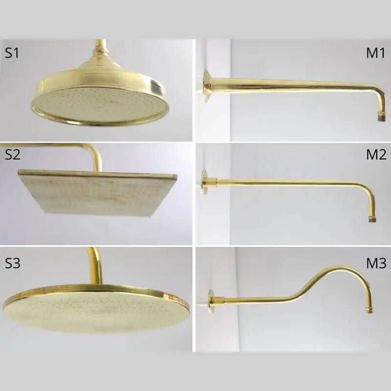 Brass shower – Antique Brass Shower Fixtures alternate view 7