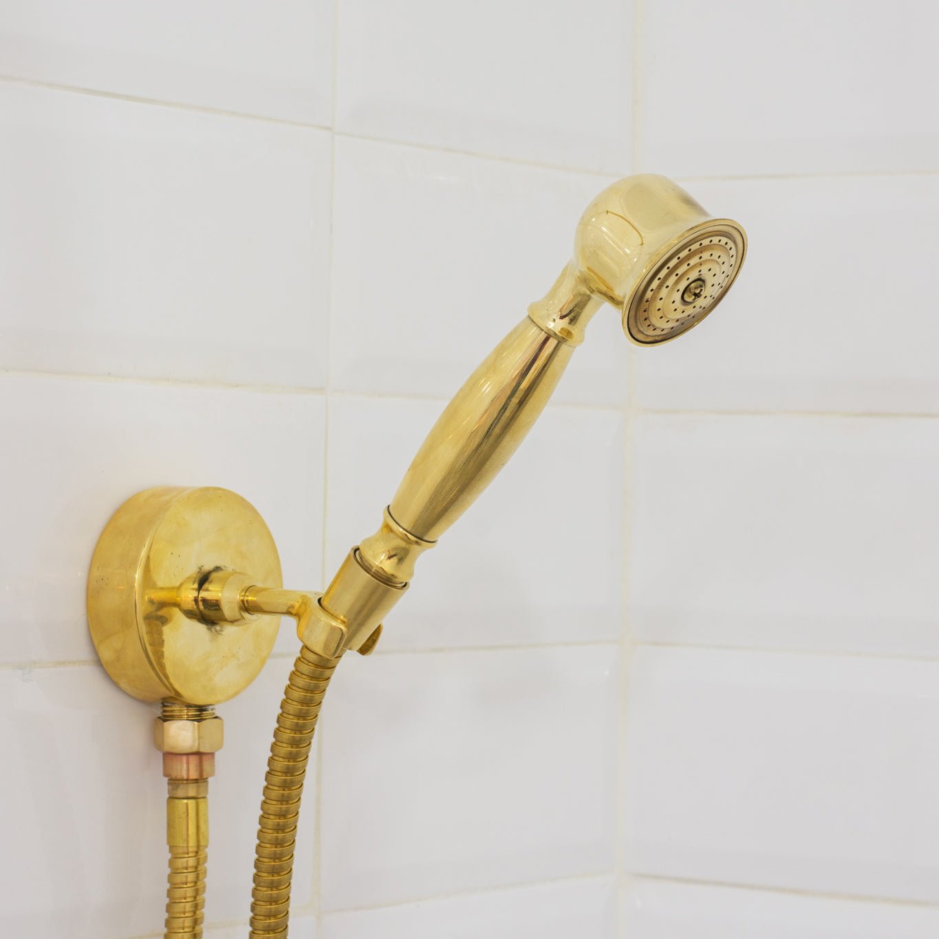 Brass Shower Fixtures – Dual Shower Head alternate view 6