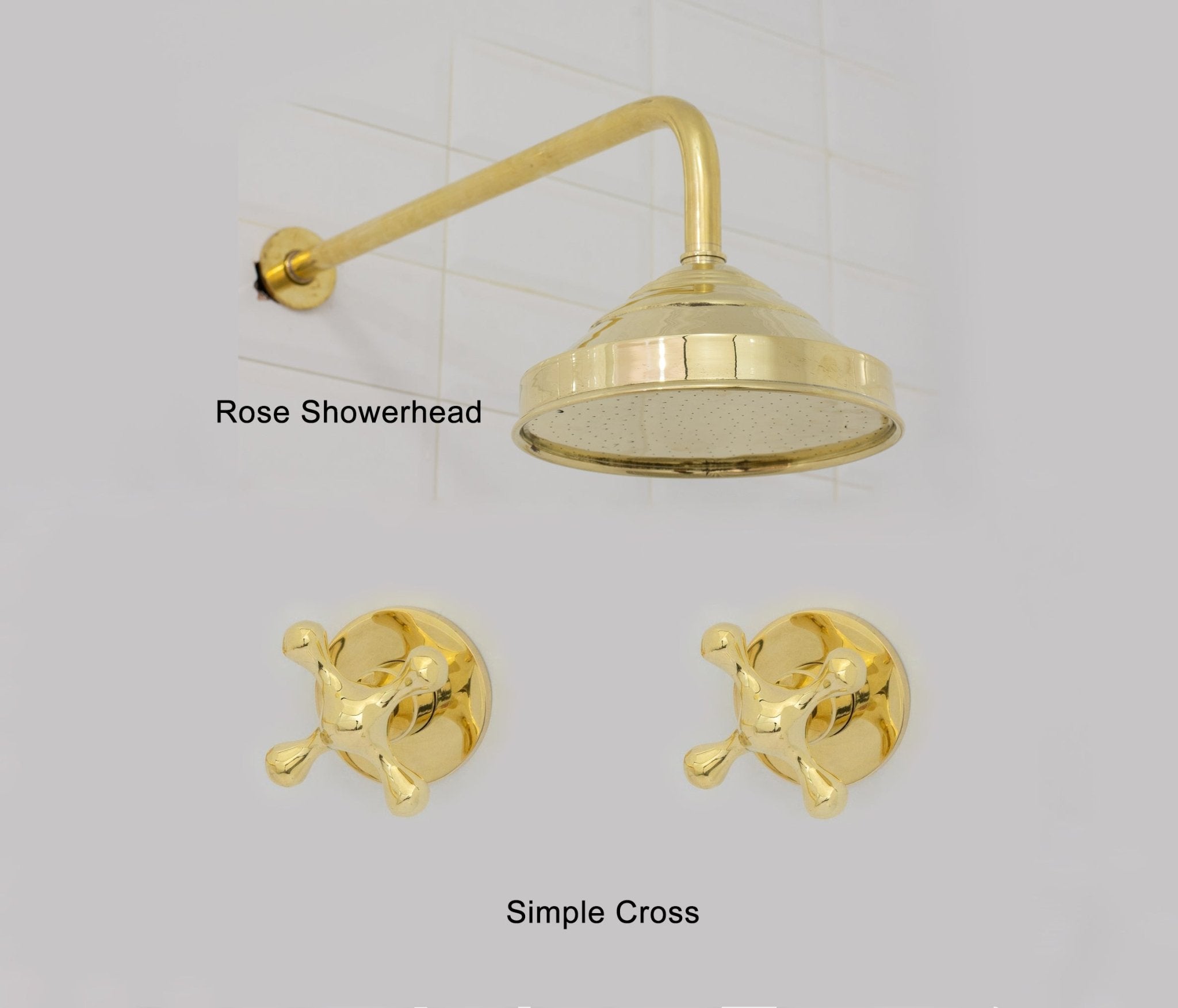 Brass Shower System – Brass Shower Set alternate view 3