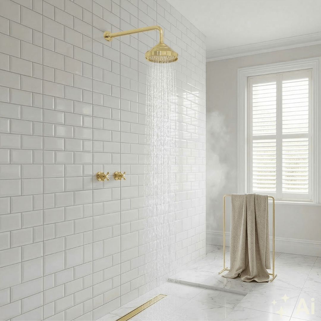 Brass Shower System – Brass Shower Set alternate view 2
