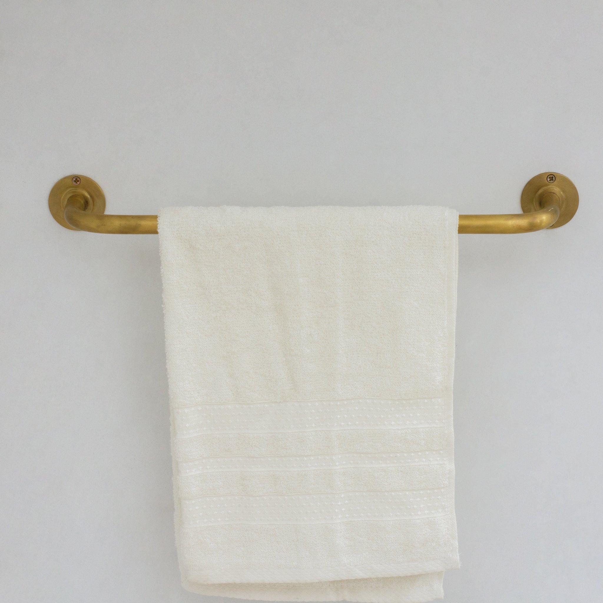 Brass Towel Bar Holder | Bathroom Towel Hanger alternate view 4