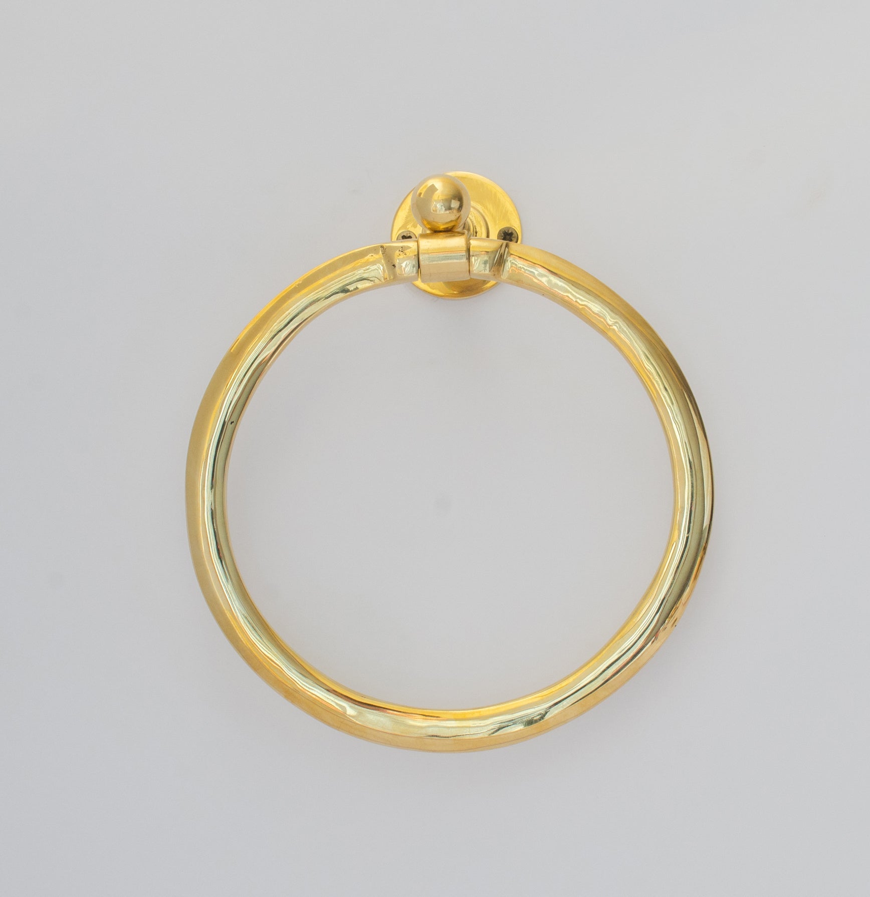 Brass Towel Ring – Bathroom Towel Holder alternate view 6
