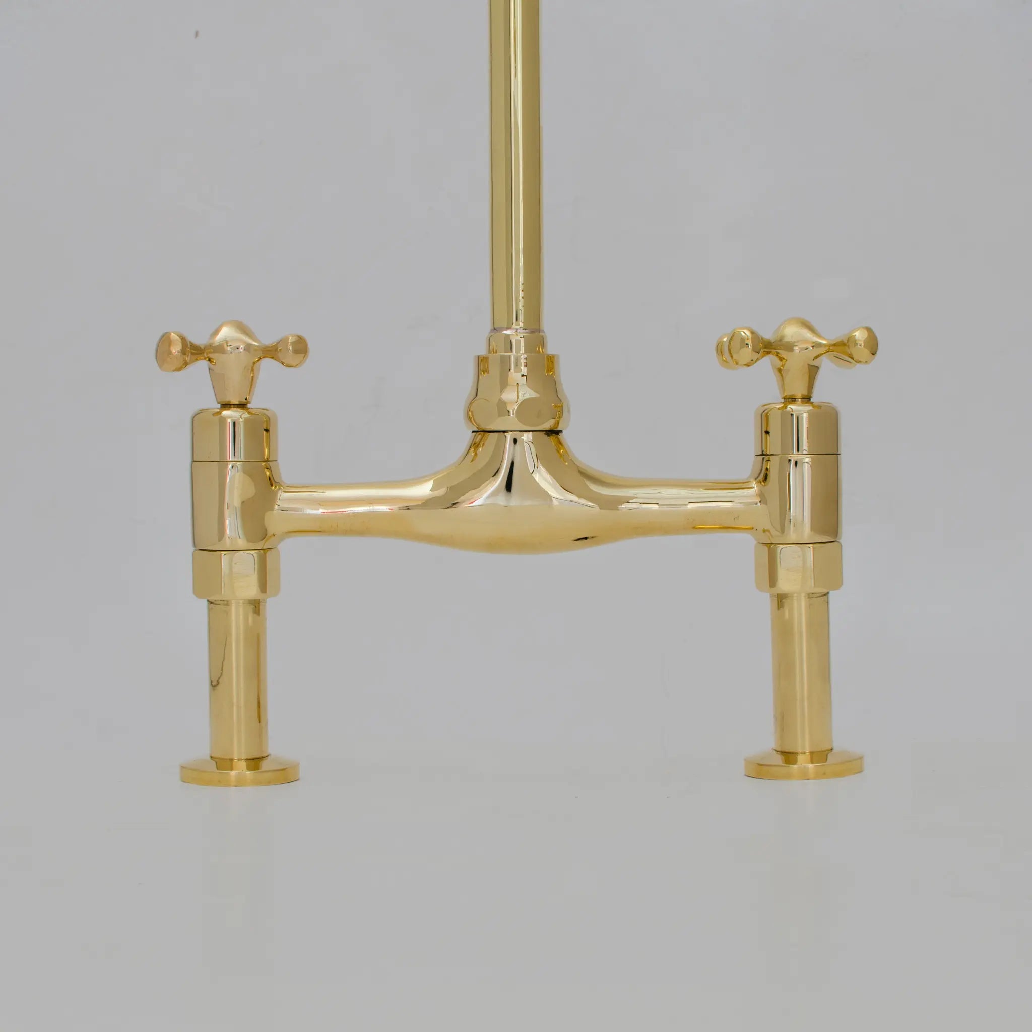 Bridgeford - Unlacquered Brass Kitchen Bridge Faucet alternate view 18