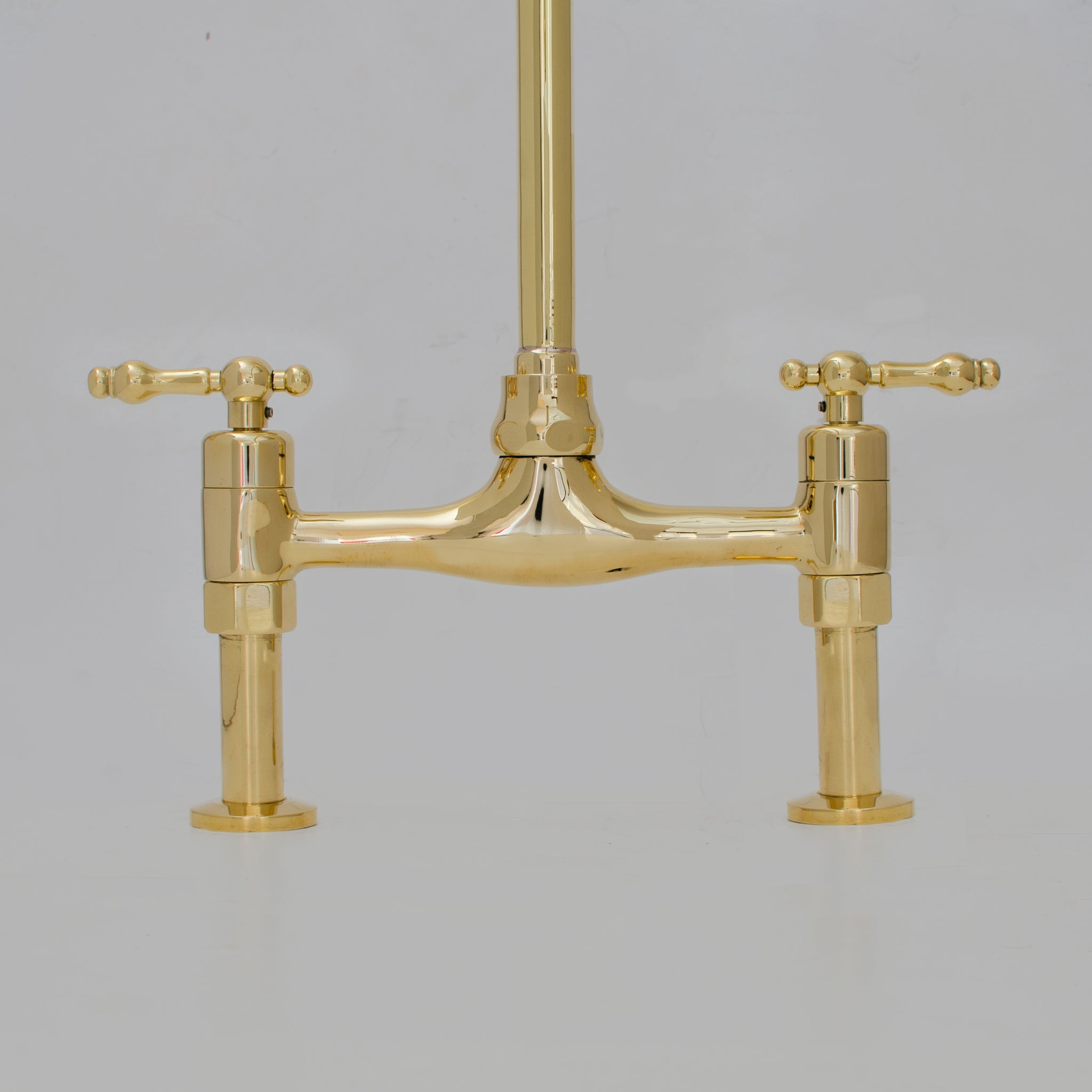 Bridgeford - Unlacquered Brass Kitchen Bridge Faucet alternate view 8