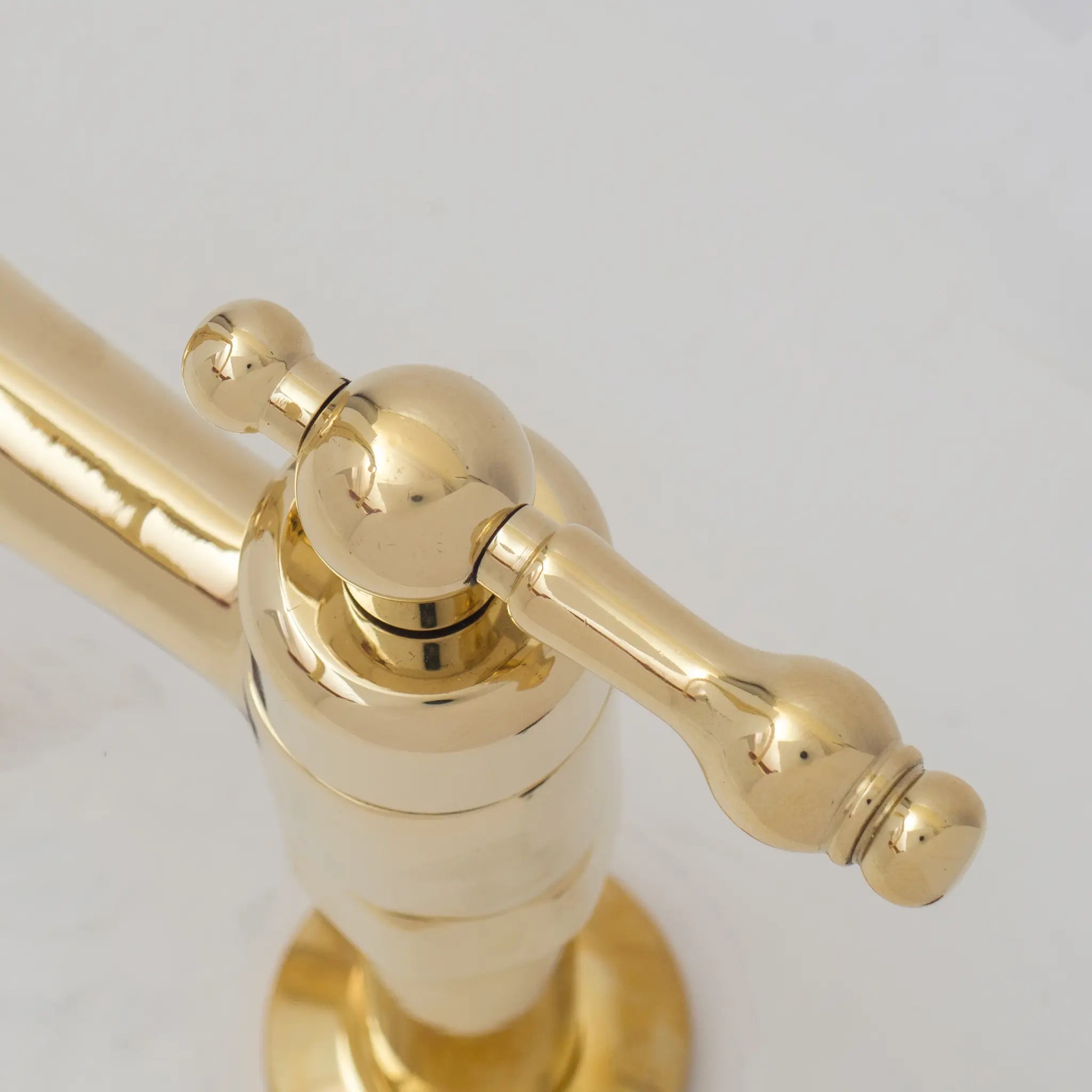 Bridgeford - Unlacquered Brass Kitchen Bridge Faucet alternate view 15
