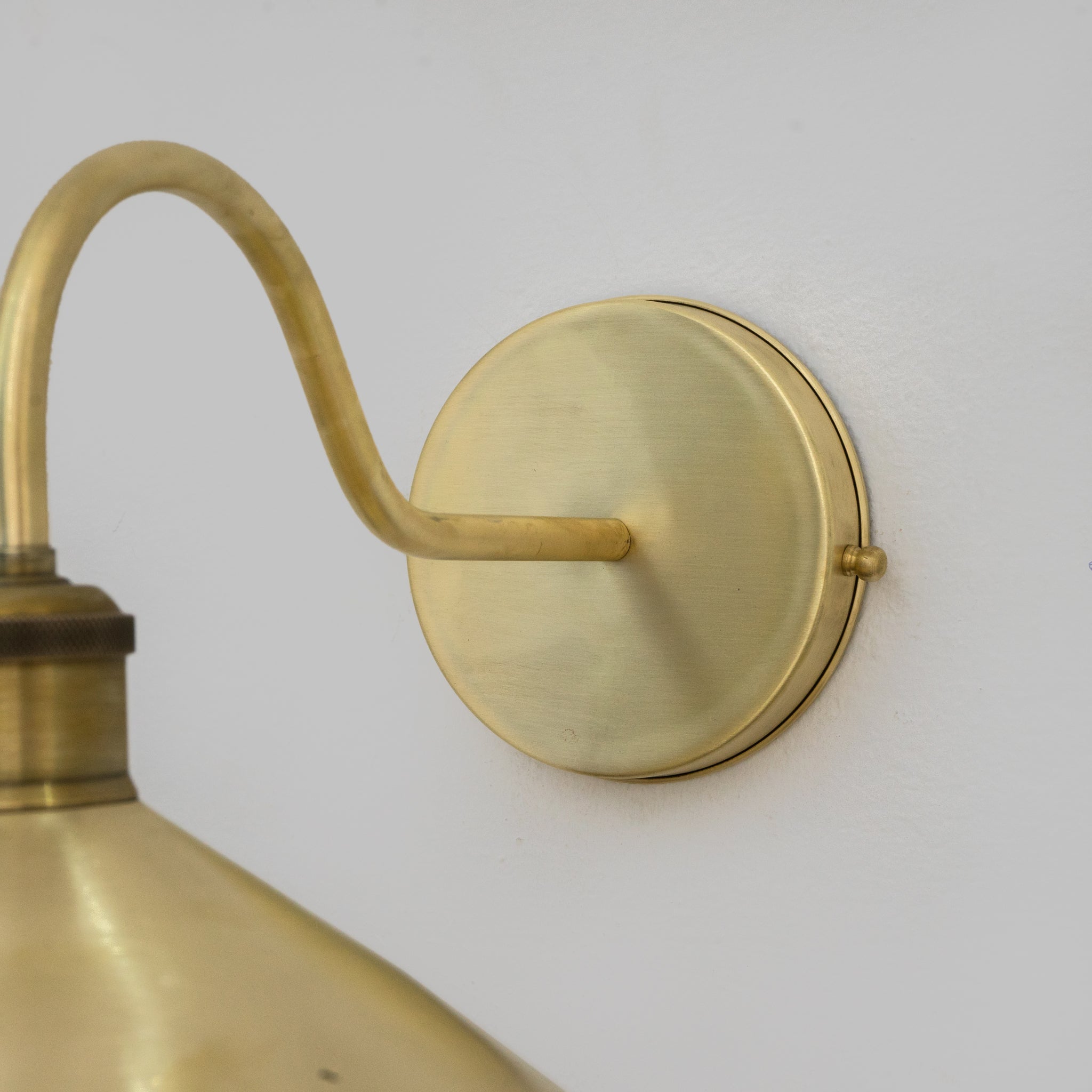 Brushed Brass Hallway Sconce, Wall Mount Lamp, Sconce Lighting Fixture alternate view 5