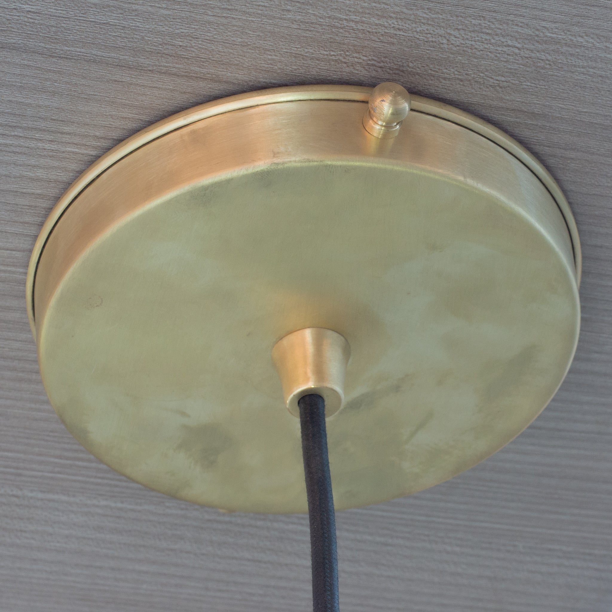 Brushed Brass Pendant Light Shade, Ceiling Mount Kitchen Island Lighting, Brass Hanging Lamp Dining Table alternate view 6