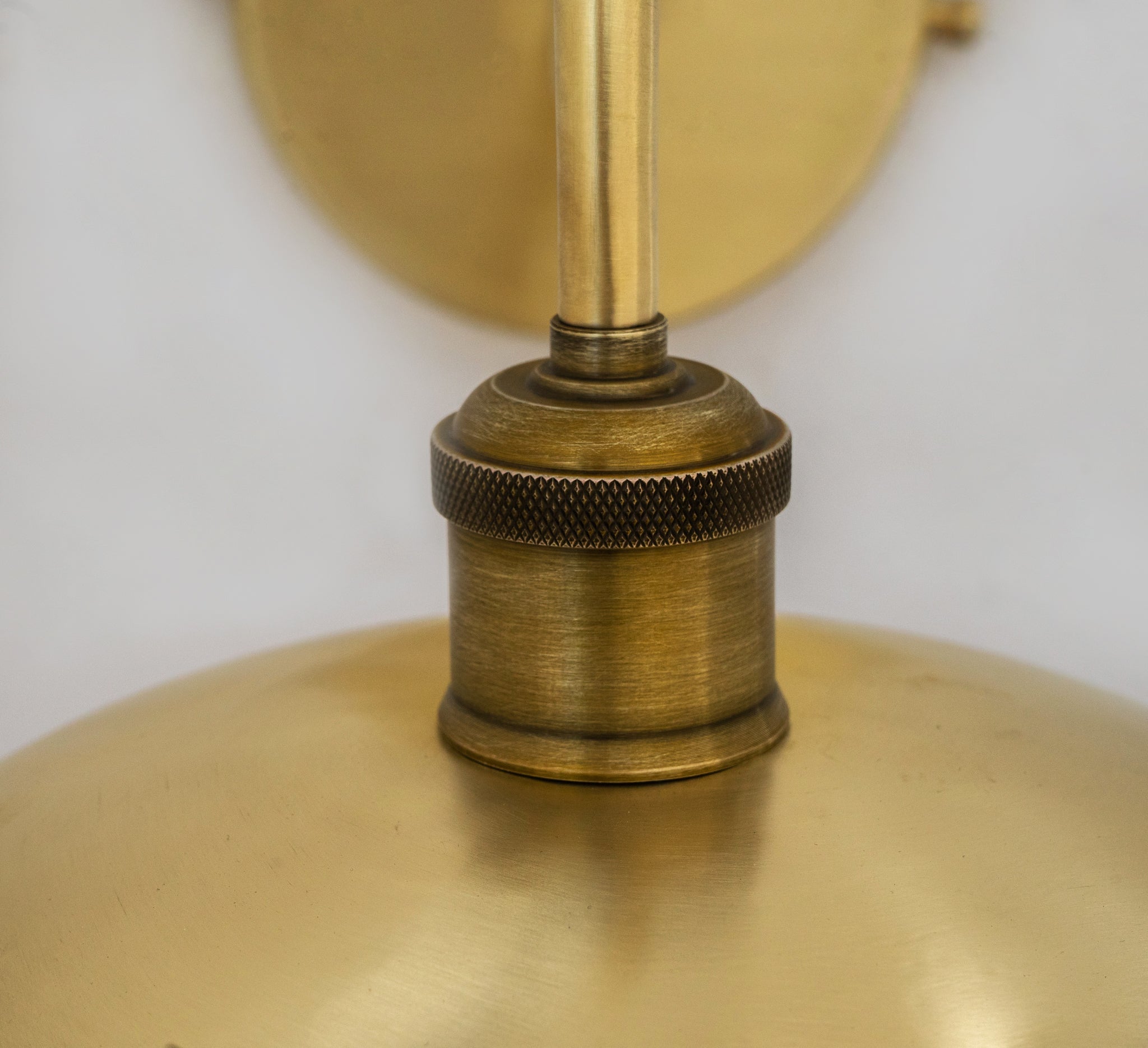 Brushed Brass Wall Sconce Light, Solid Brass Wall Lamp, Wall Lighting Fixture alternate view 7