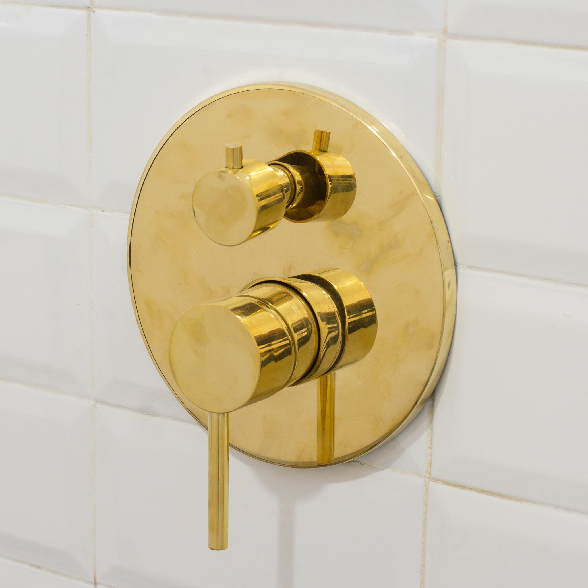 Built-in 2 outlet Brass Shower System - Head Shower System With Tub Filler alternate view 6