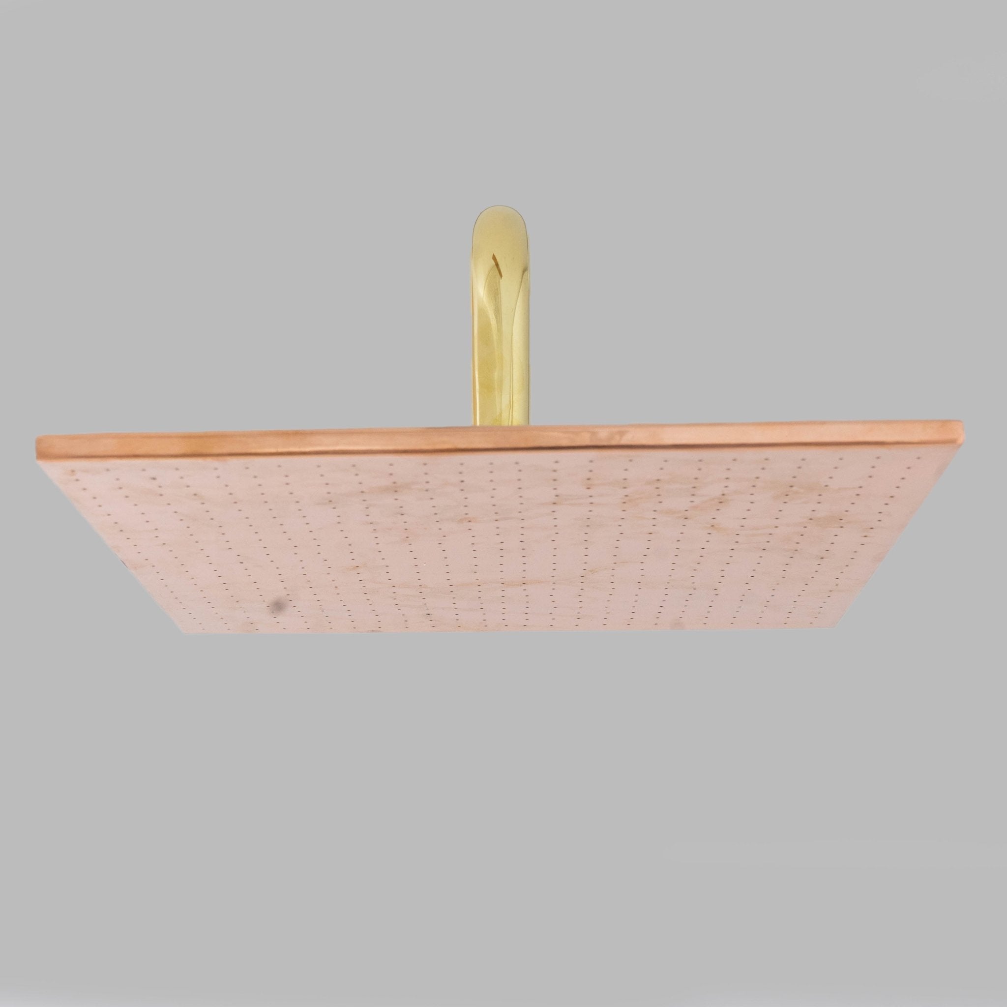 Copper Shower Head – Square Shower Head alternate view 2