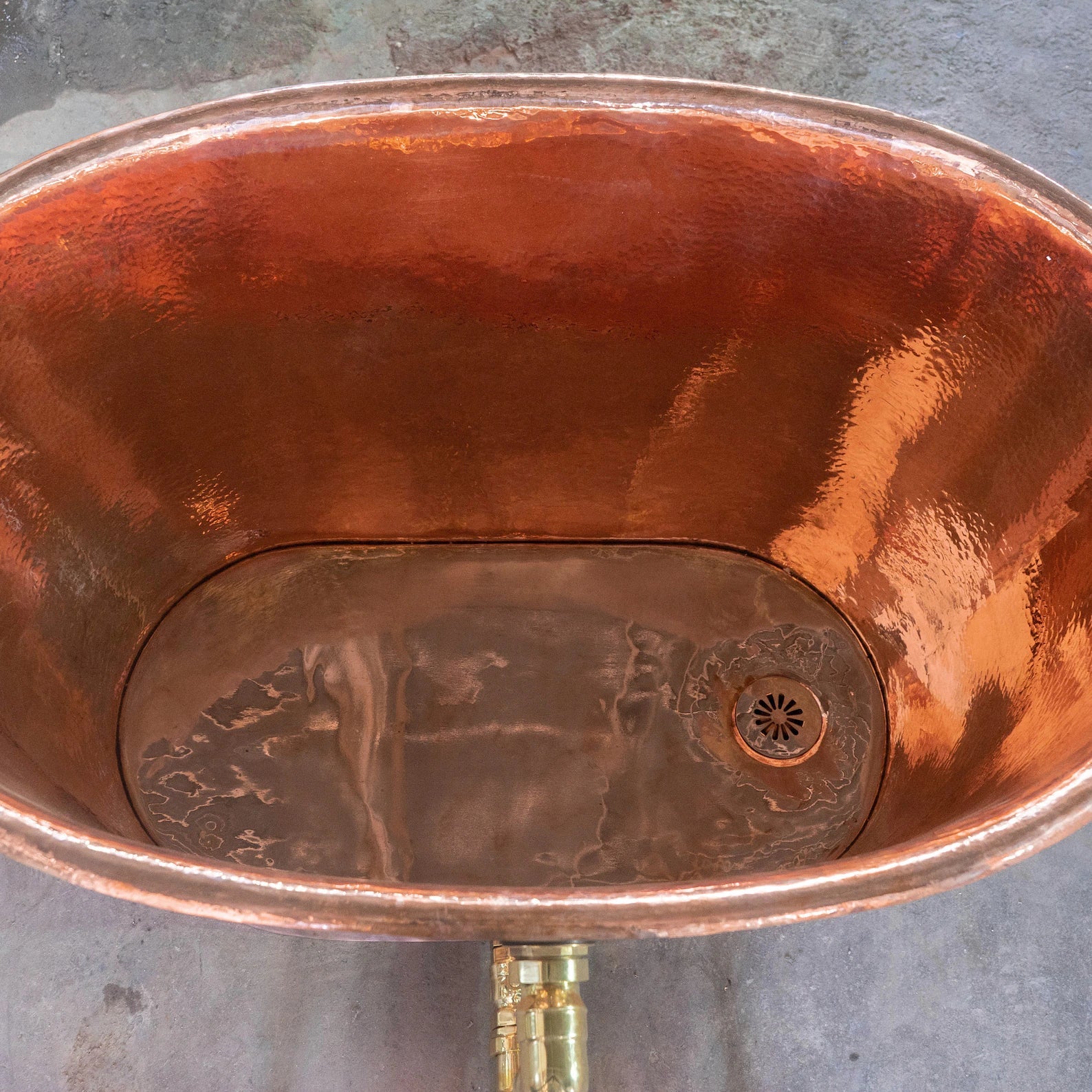 Copper Soaking Tub, Copper Bathtub, Free Standing Copper Tub alternate view 6