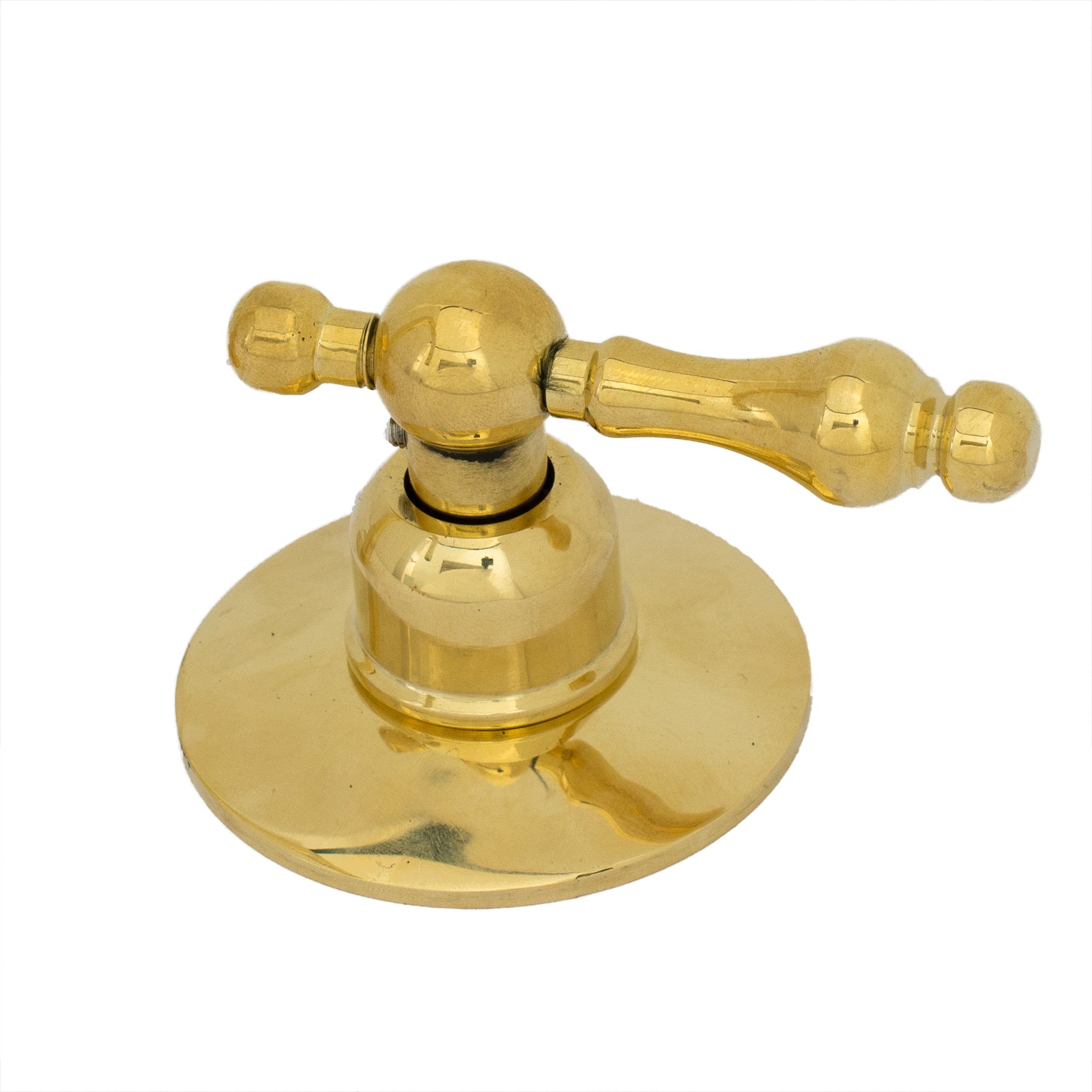 Deck Mounted Unlacquered Brass Faucet, Vanity Sink Faucet, Antique Brass Bathroom Faucet alternate view 21