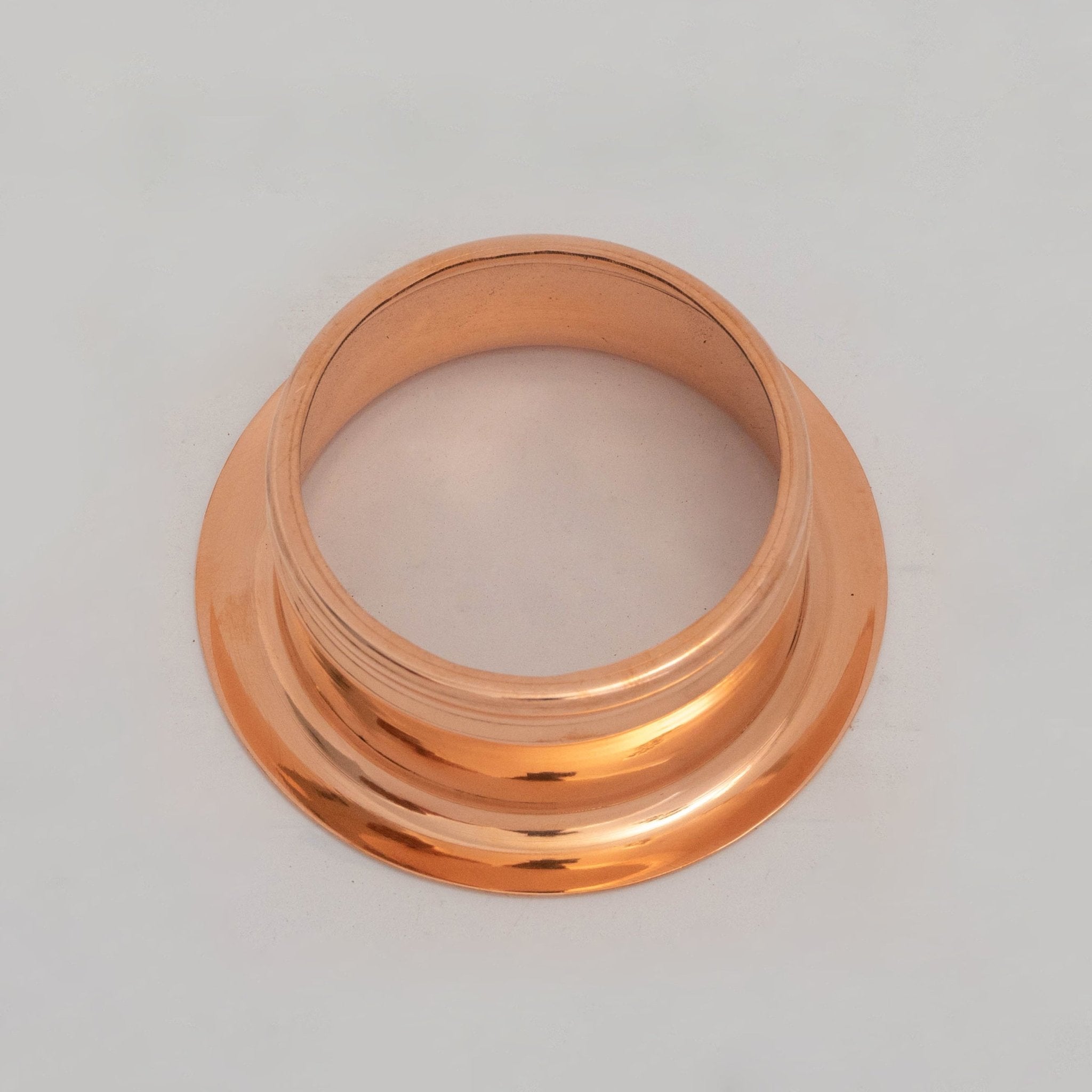 Garbage Disposal, Unlacquered Brass, Flange Kitchen Sink flange kit 3 1/2 standard sink Drain hole alternate view 7