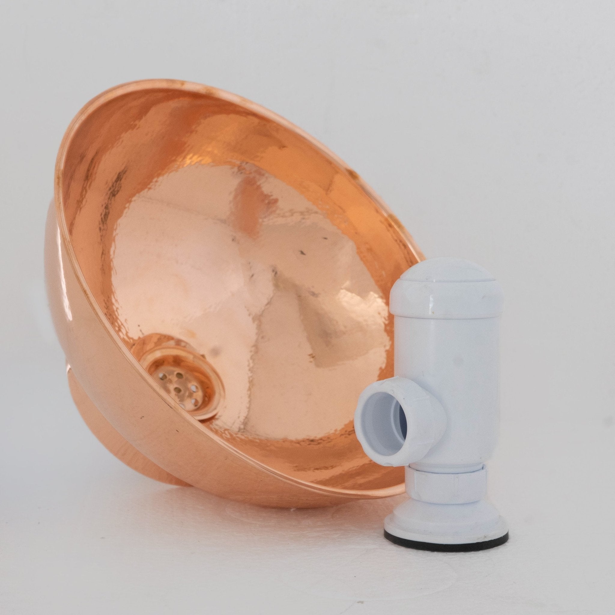 Hammered Copper Sink, Vanity Bathroom Sink, Copper Bowl Sink alternate view 5