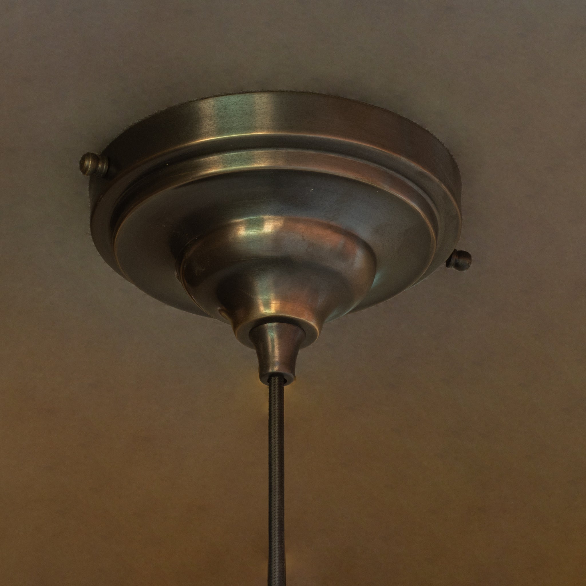 Hammered Pendant Light, Brass Dome Ceiling Light, Kitchen Island Hanging Light Fixture alternate view 6