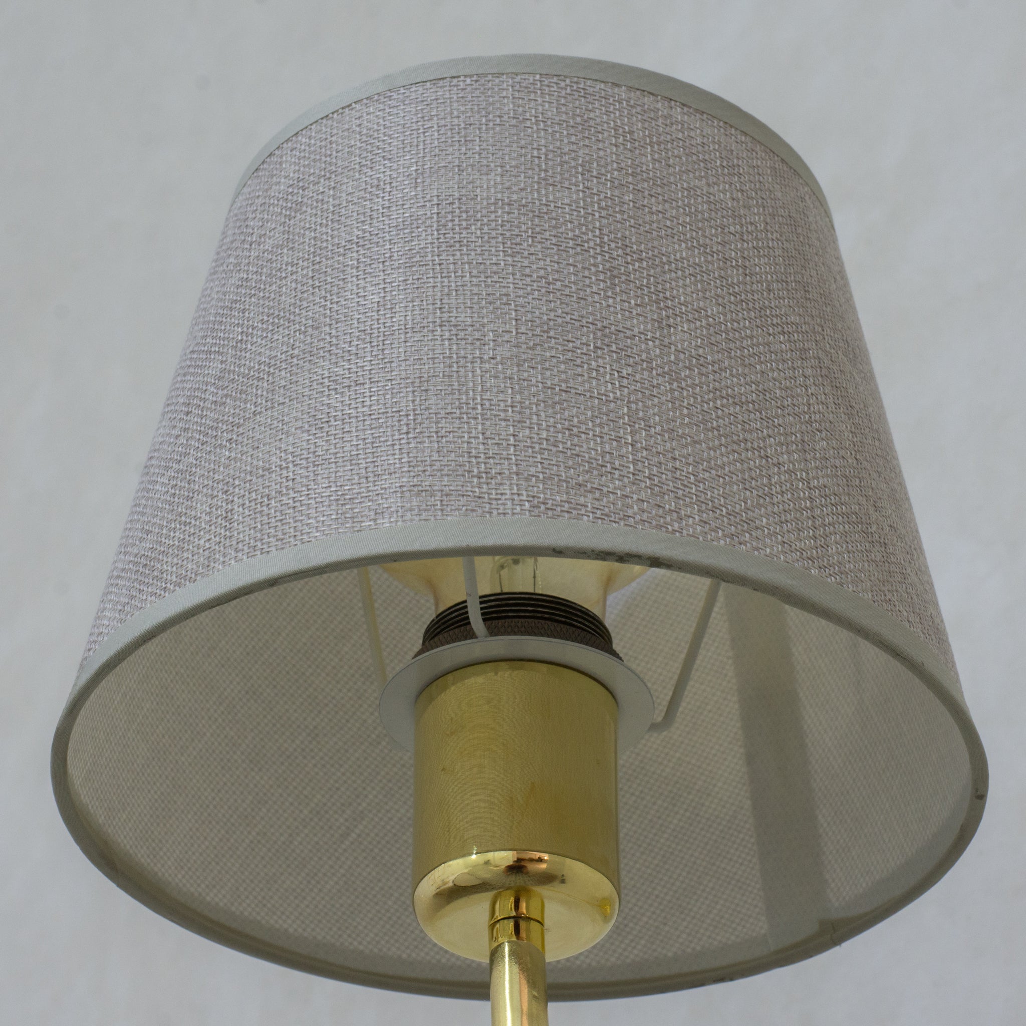 Handcrafted Brass Wall Sconce, Wall Light With Tissue Cover, Living Room Wall Light, Indoor Wall Lamp alternate view 7