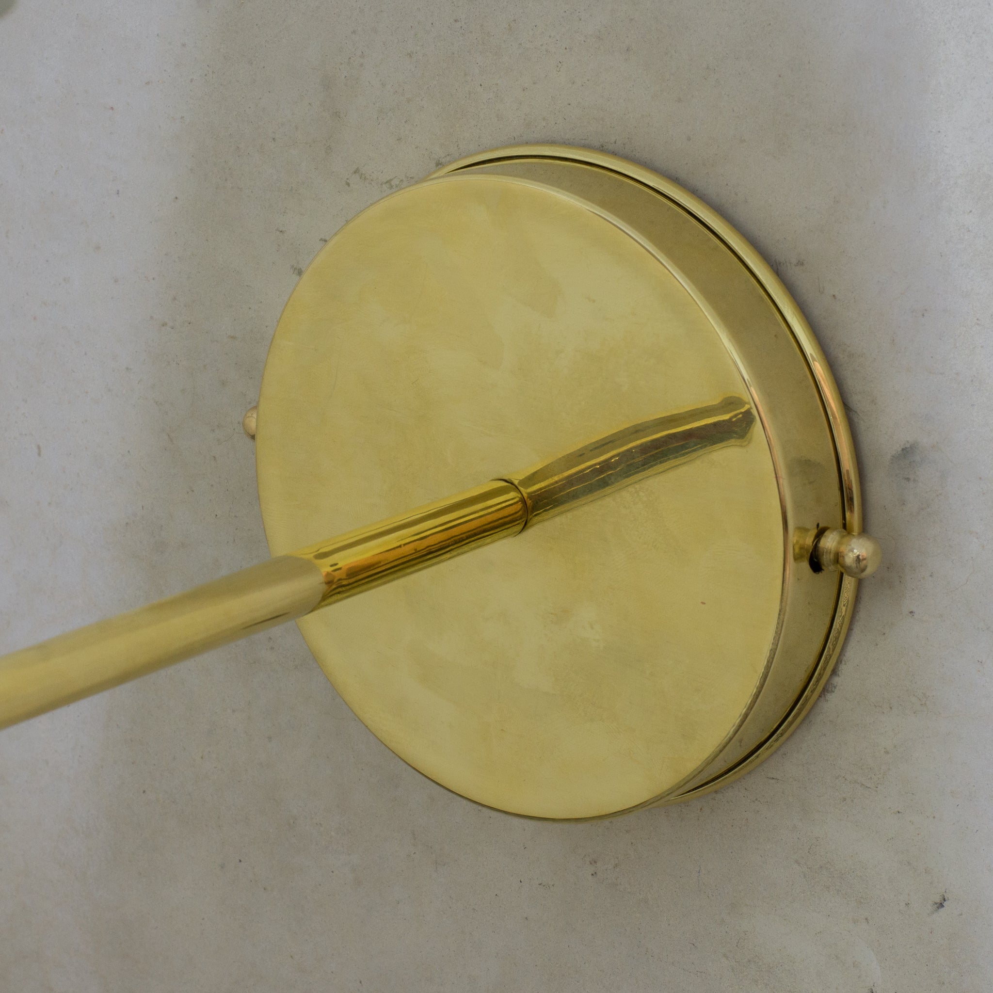 Handcrafted Brass Wall Sconce, Wall Light With Tissue Cover, Living Room Wall Light, Indoor Wall Lamp alternate view 9