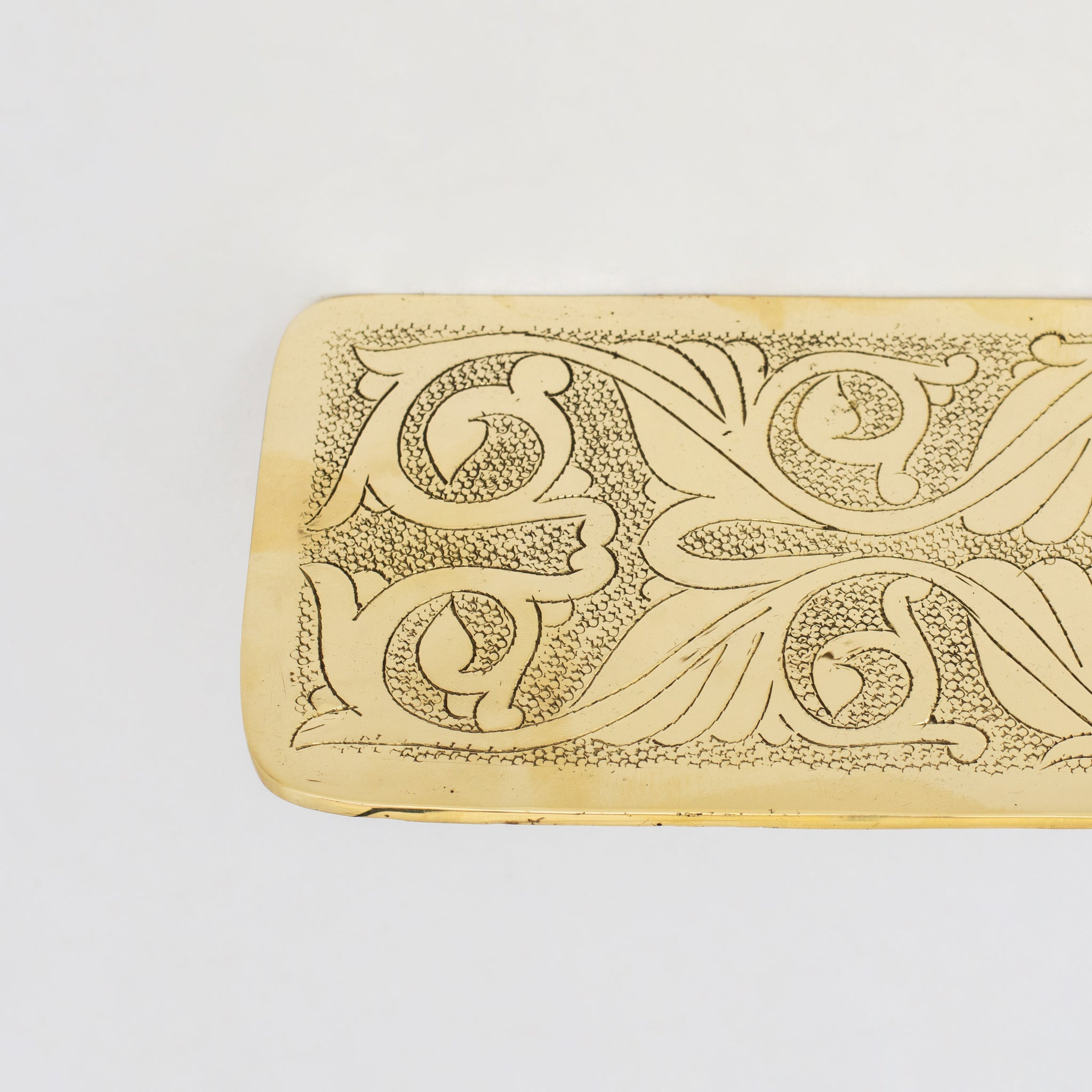 Handcrafted Solid Brass Floating Shelf, Bathroom Shelf Brass, Wall Mount Bathroom Soap Holder alternate view 6