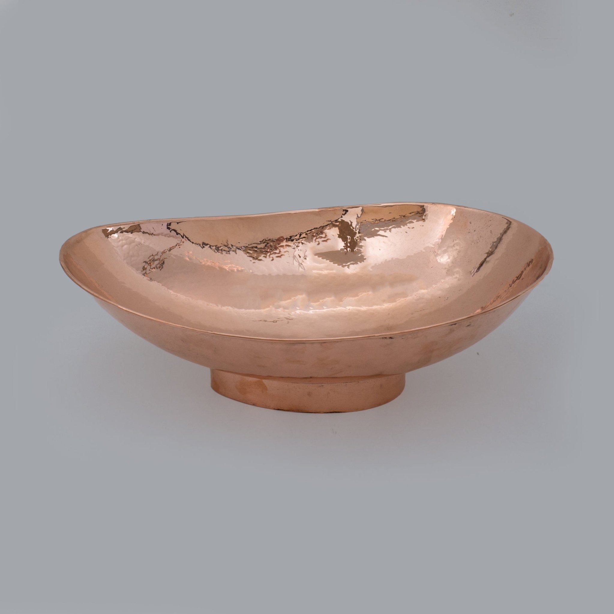 Handcrafted Solid Copper Vessel Sink, Vanity Top Mount Sink, Bathroom Copper Basin, Freestanding Sink Copper alternate view 3