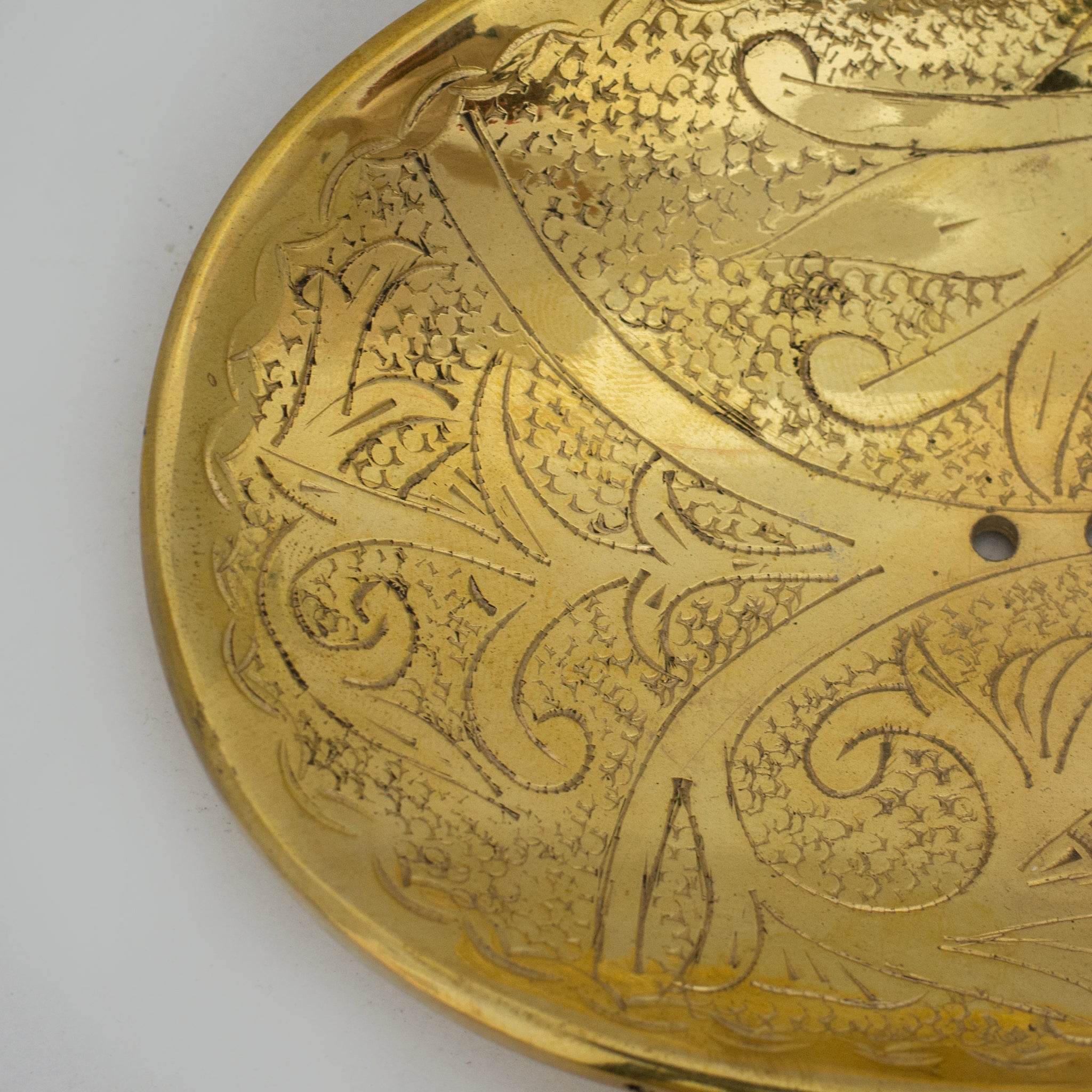 Handcrafted Unlacquered Brass Self Draining Soap Dish, Bar Soap Tray, Countertop Soap Holder, Soap Caddy, Soap Plate Dish alternate view 4