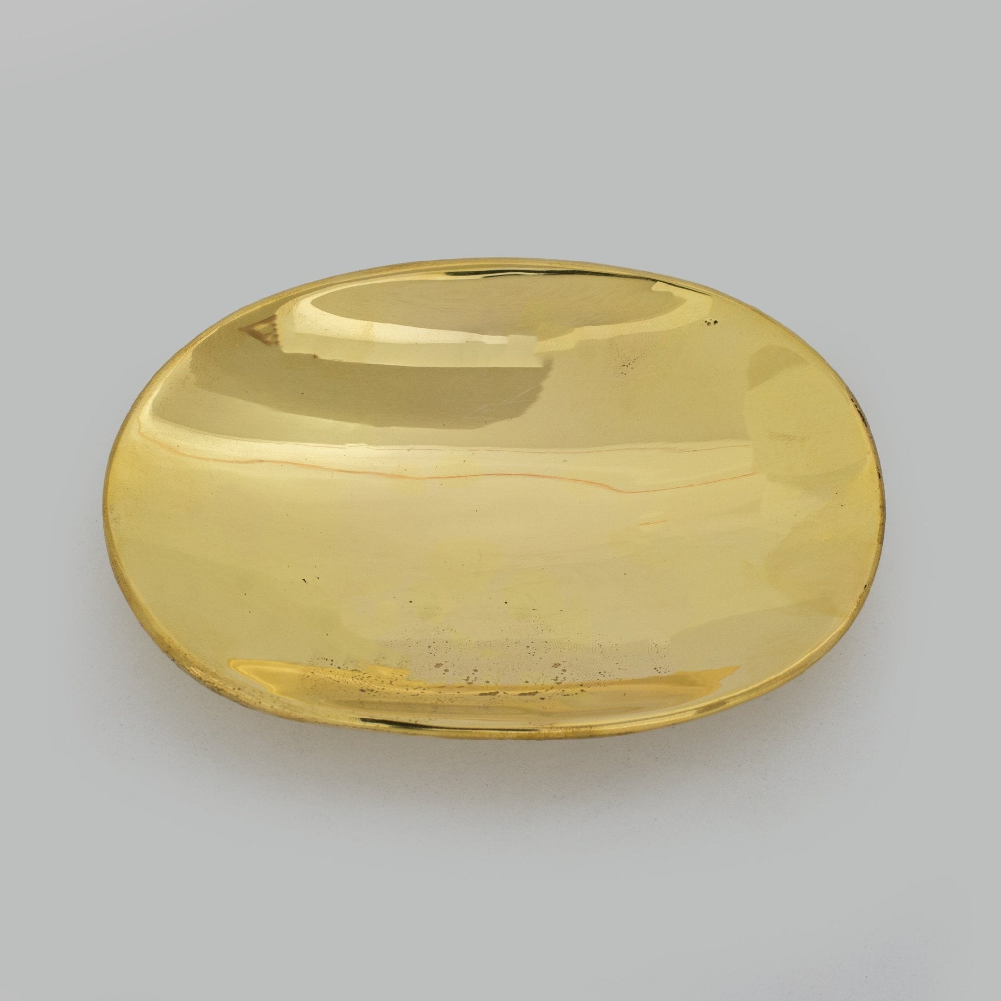 Handcrafted Unlacquered Brass Self Draining Soap Dish, Bar Soap Tray, Countertop Soap Holder, Soap Caddy, Soap Plate Dish alternate view 3