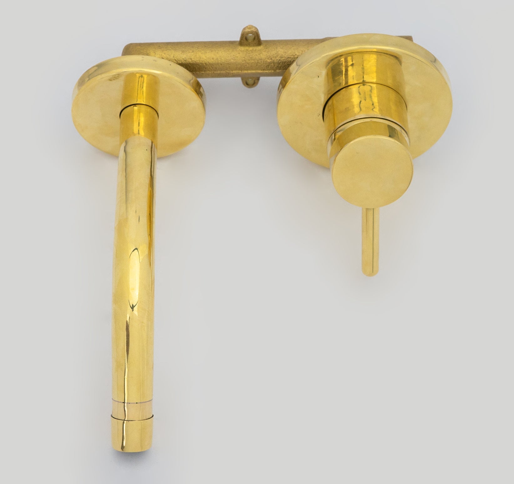 Heritage - Unlacquered Brass Bath Wall Mount Faucet alternate view 8