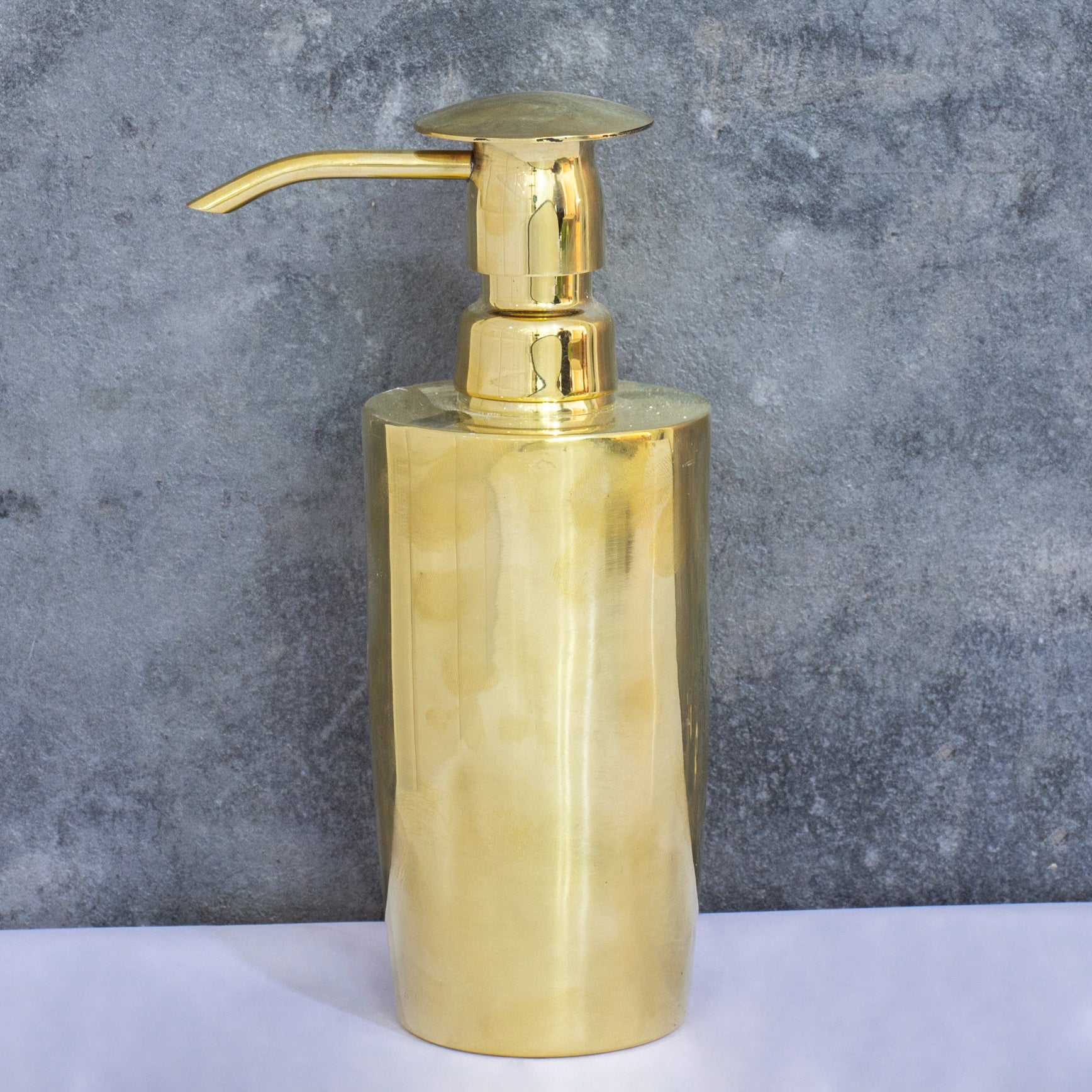 Heritage - Unlacquered Brass Soap Dispenser alternate view 3
