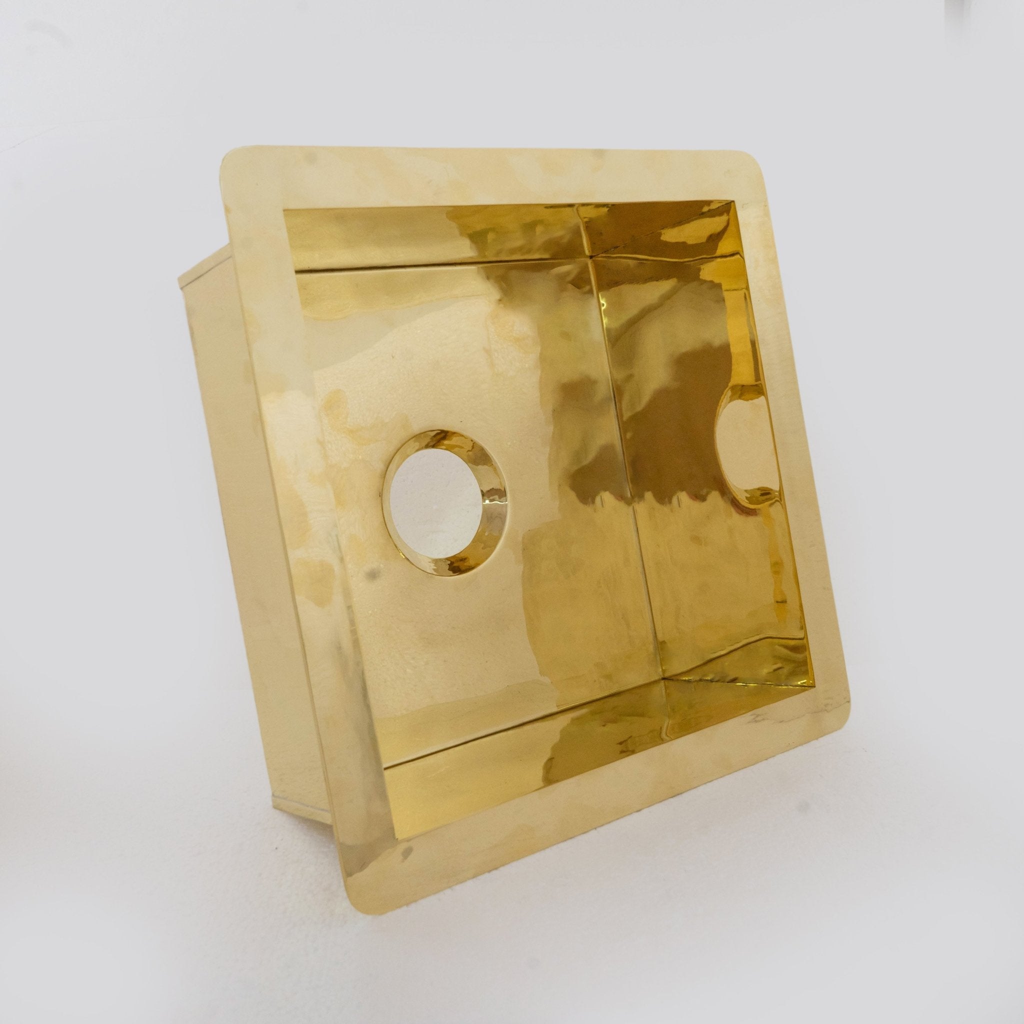 Kitchen Island Solid Brass Sink, Undermount Brass Sink, Outdoor Bar Sink alternate view 4