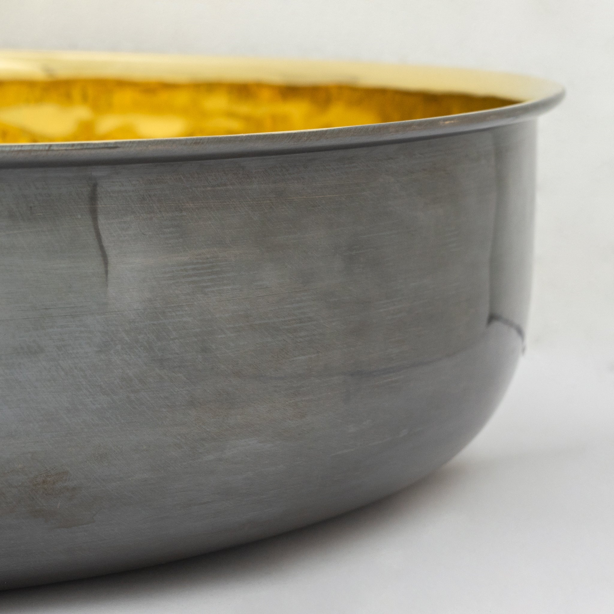 Oil Rubbed Bronze Brass Countertop Vessel Sink, Brass Bathroom Round Basin Sink alternate view 4