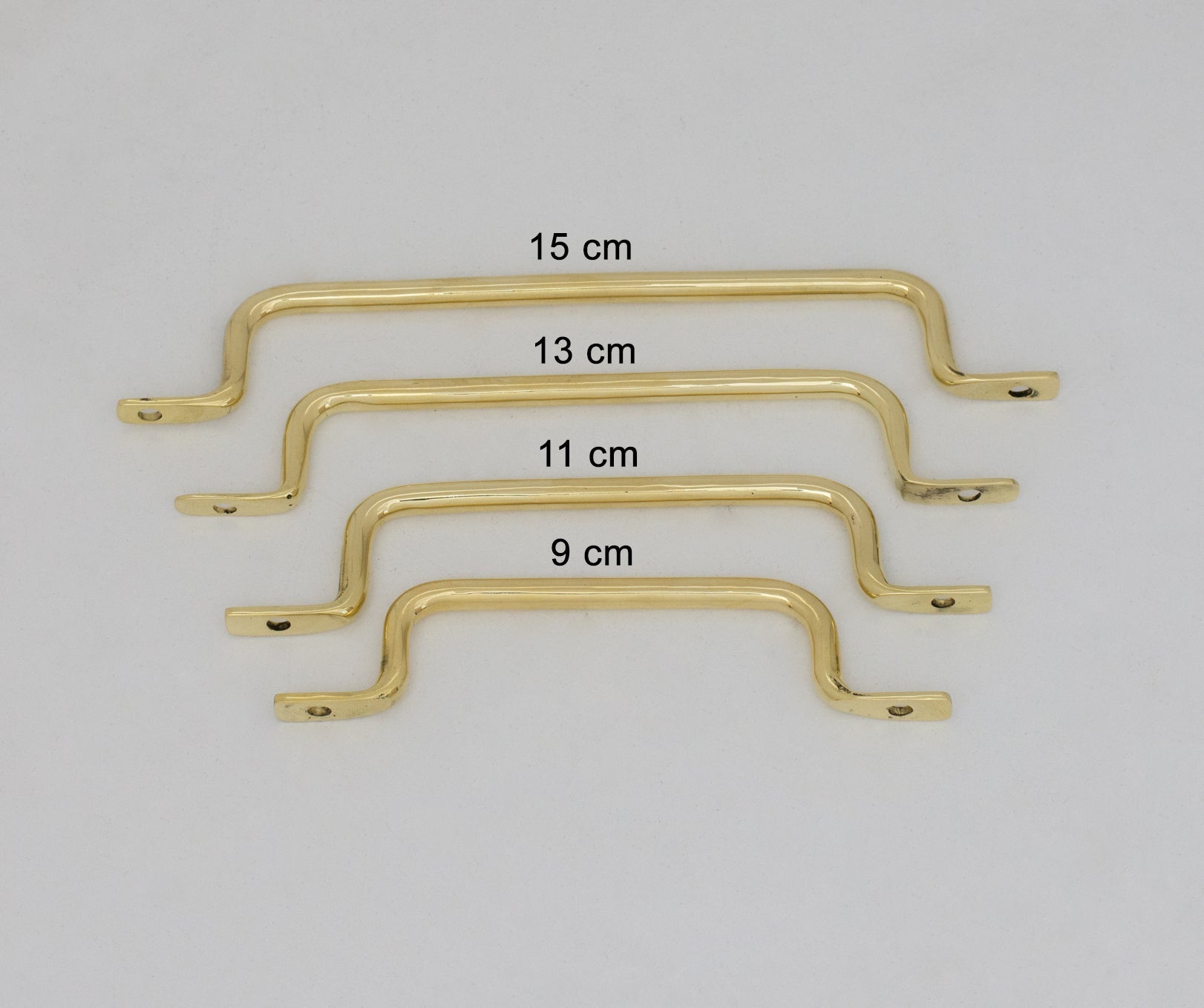 Pack of 4 x  Brass Dresser Pulls | Drawer Cabinet Pulls | Brass Closet Handles alternate view 7