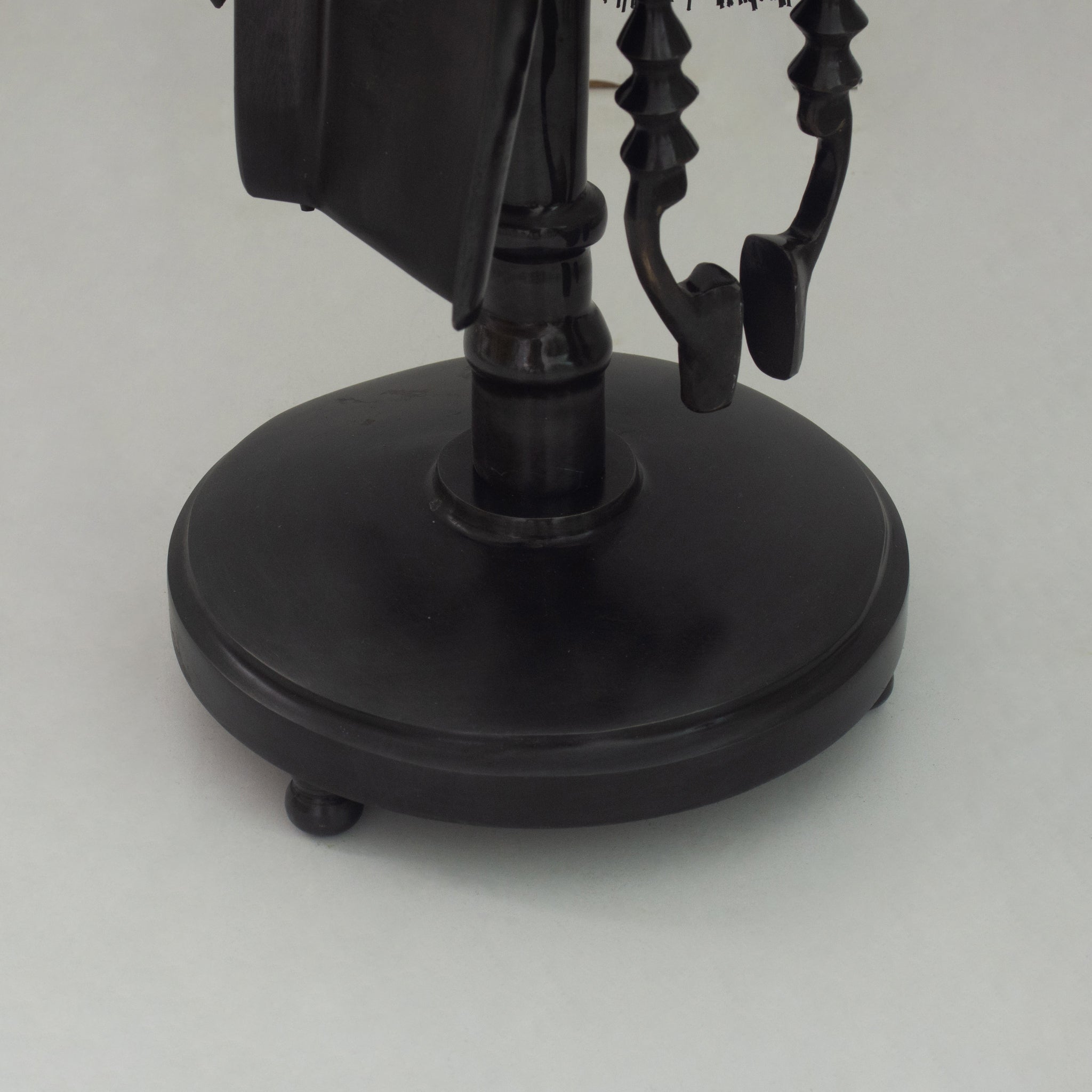 Solid Brass Black Fireplace Tools Set | Fire Tools Set Poker Tongs Shovel Broom alternate view 7