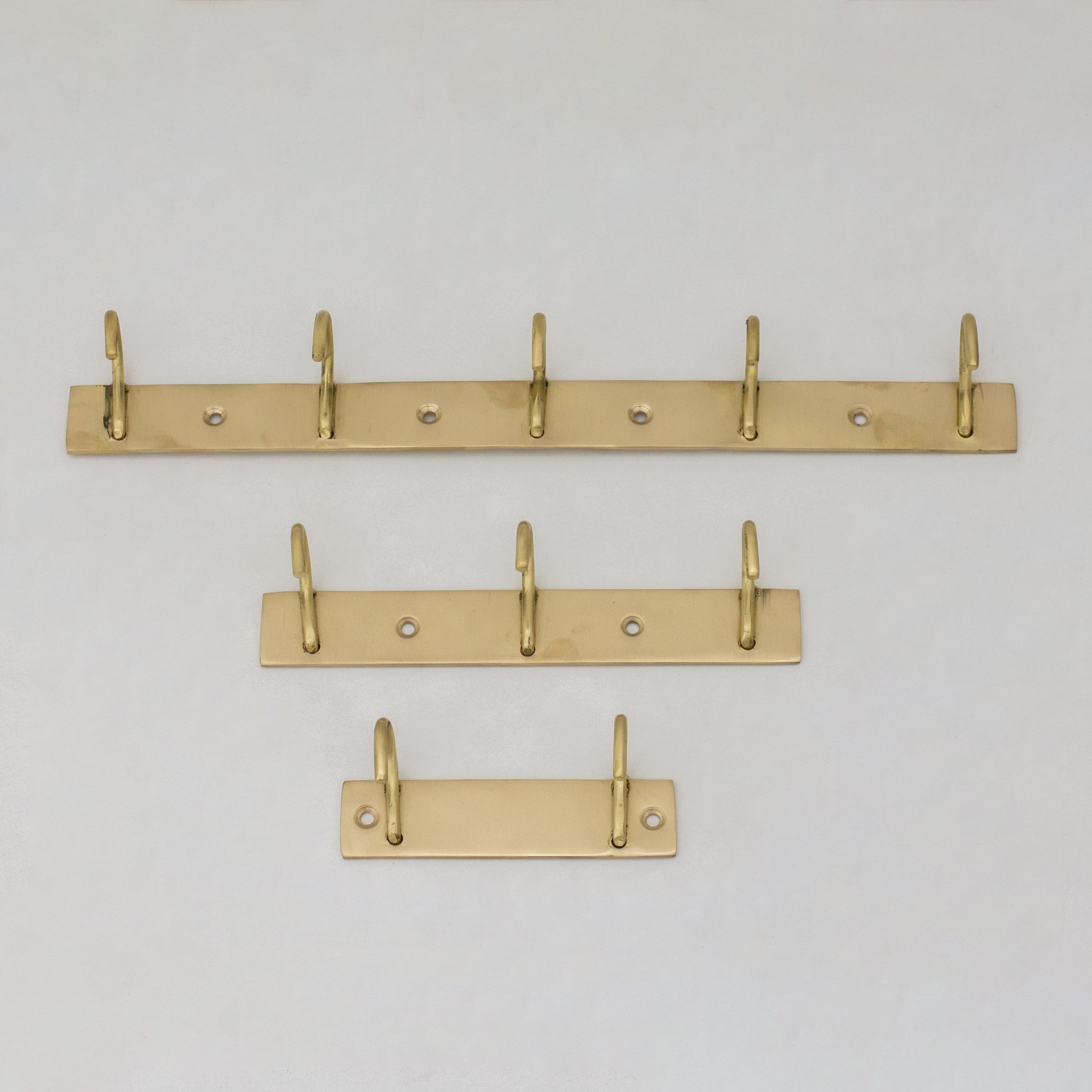 Solid Brass Coat Hooks Rack, Wall Mounted Hanger Hooks, Hallway Hooks alternate view 13