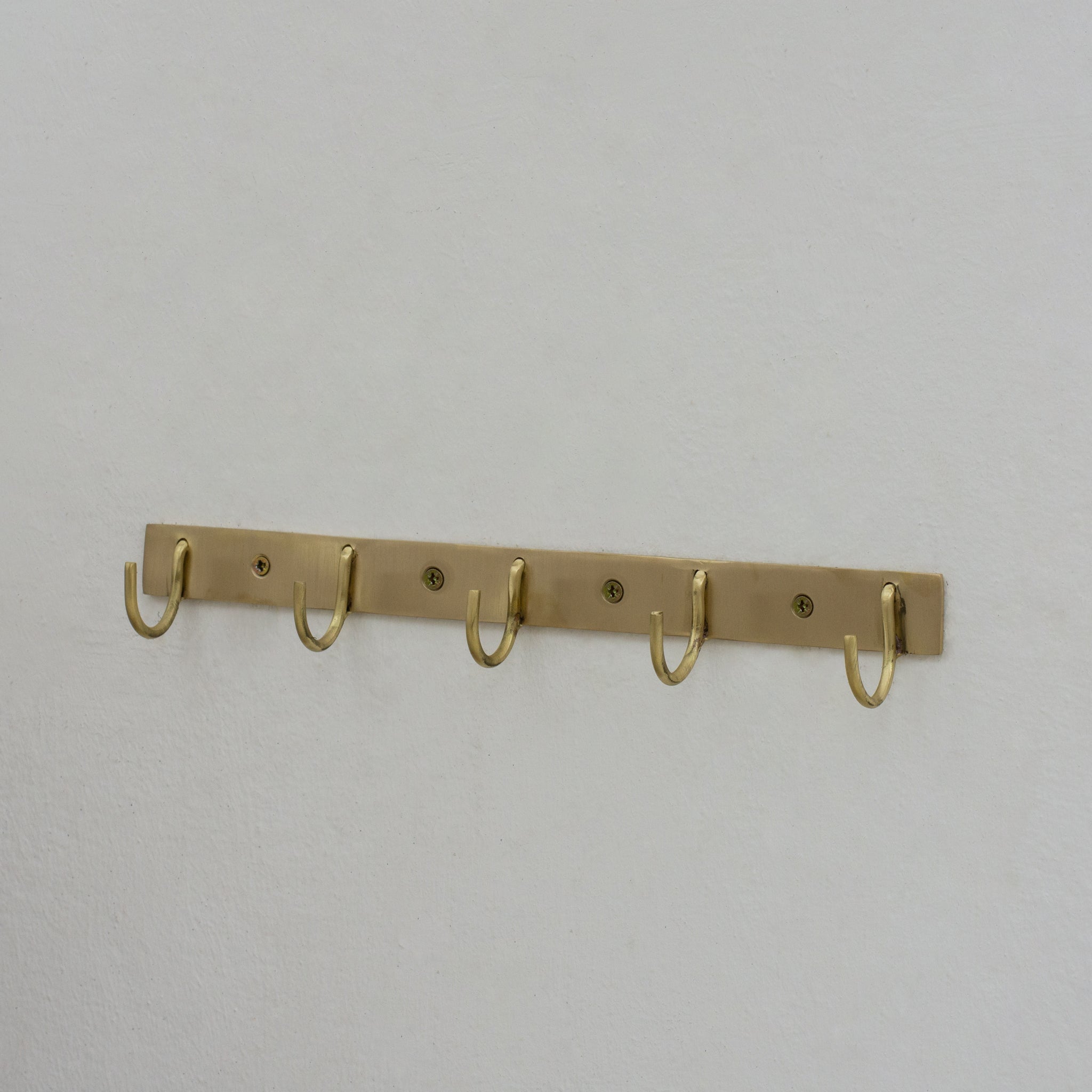 Solid Brass Coat Hooks Rack, Wall Mounted Hanger Hooks, Hallway Hooks alternate view 9