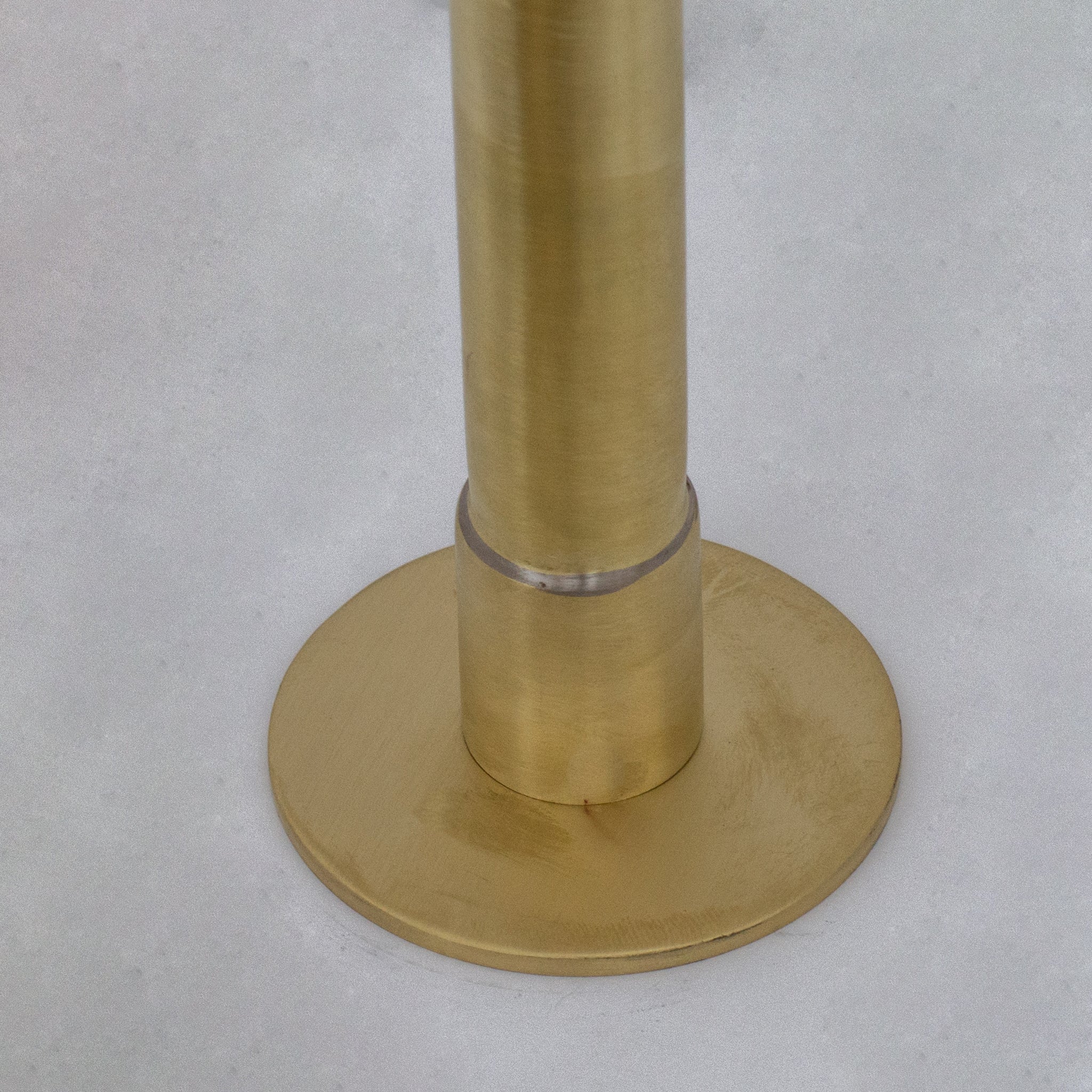 Solid Brass Deck-Mount Kitchen Bib Taps – Double Pillar Faucet Set for Hot & Cold Water alternate view 21