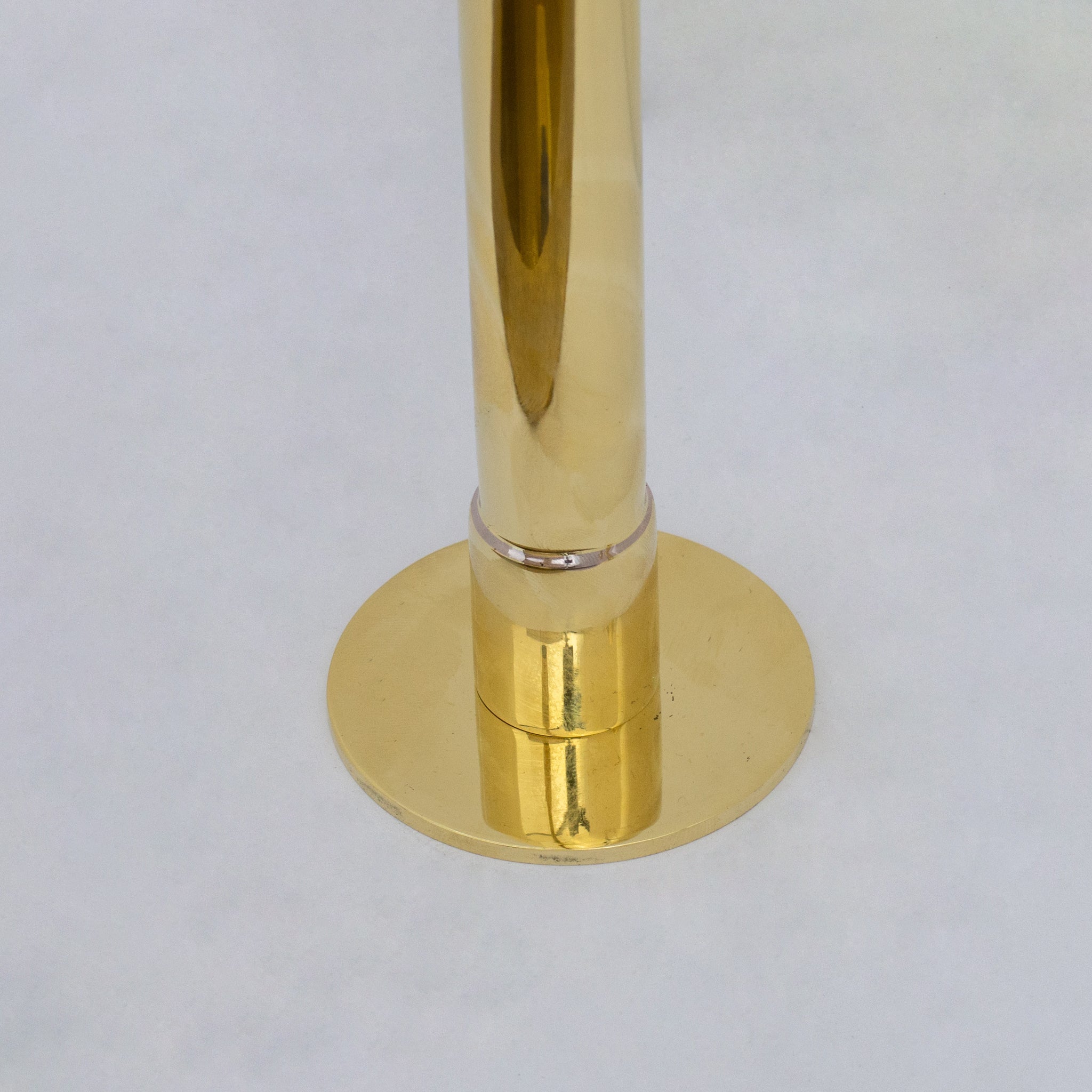 Solid Brass Deck-Mount Kitchen Bib Taps – Double Pillar Faucet Set for Hot & Cold Water alternate view 20