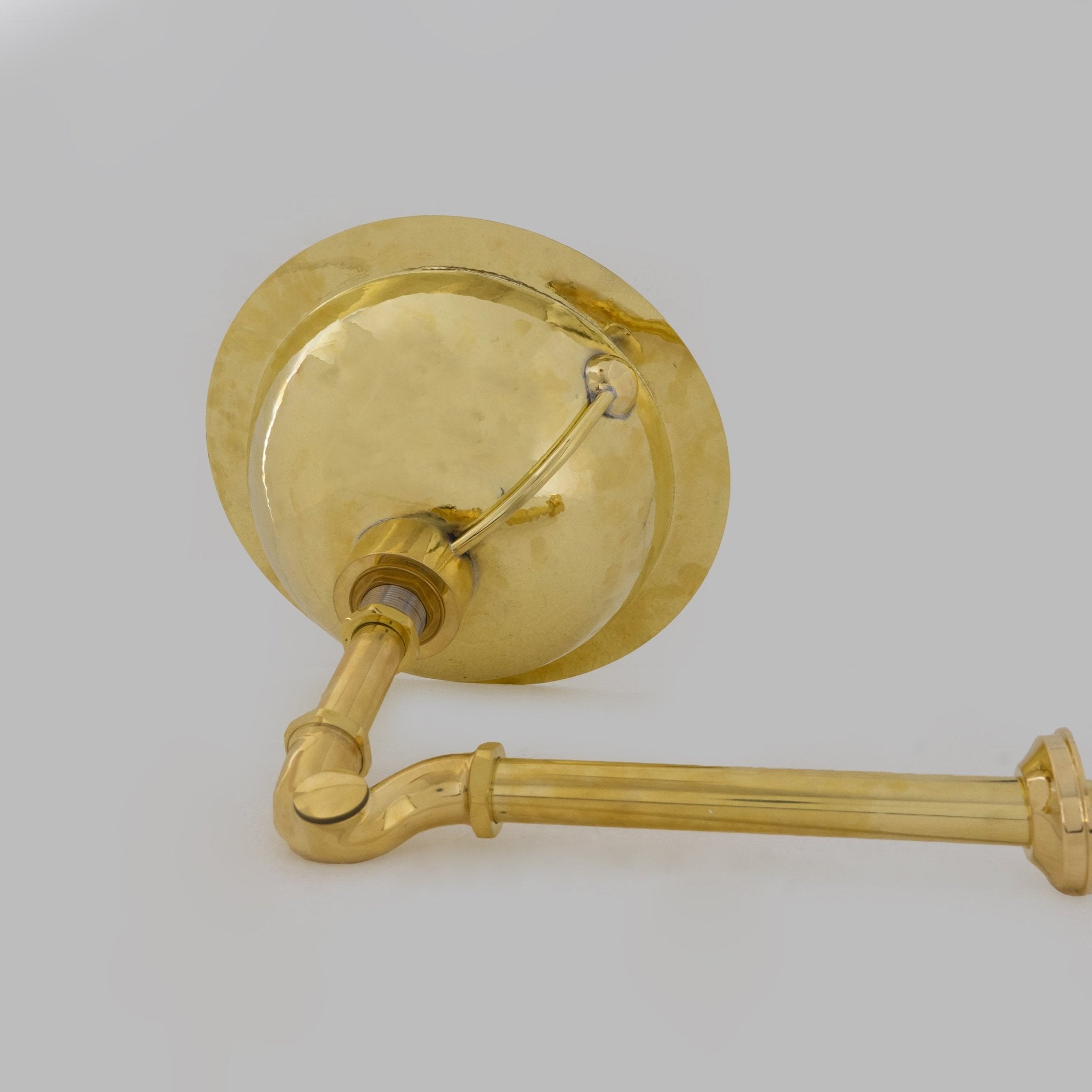 Solid Brass Hammered Sink, Bathroom Sink, Powder Room Sink, Handmade Undermount Sink alternate view 5