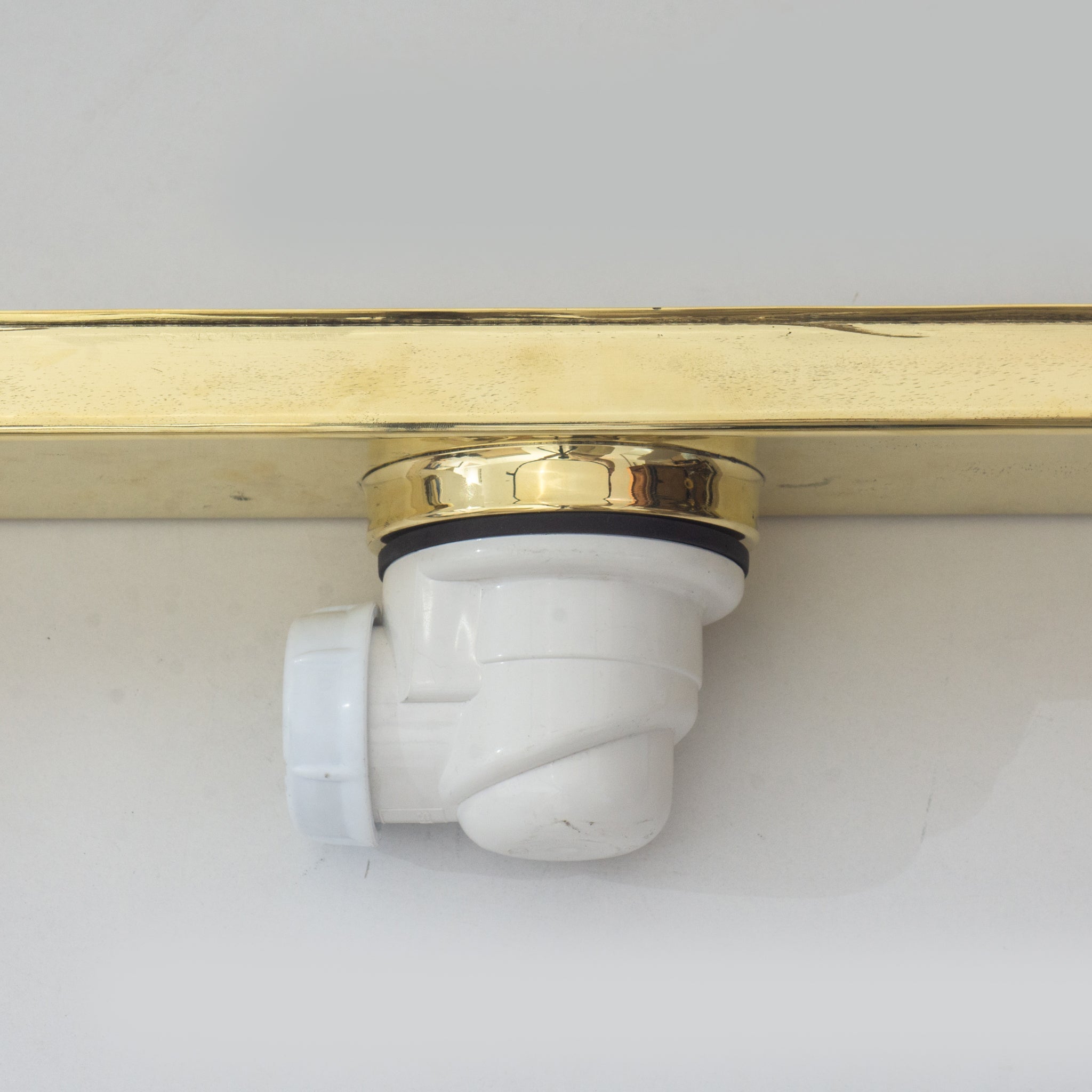 Solid Brass Linear Drain, Shower Floor Drain, Shower Grate drain alternate view 5