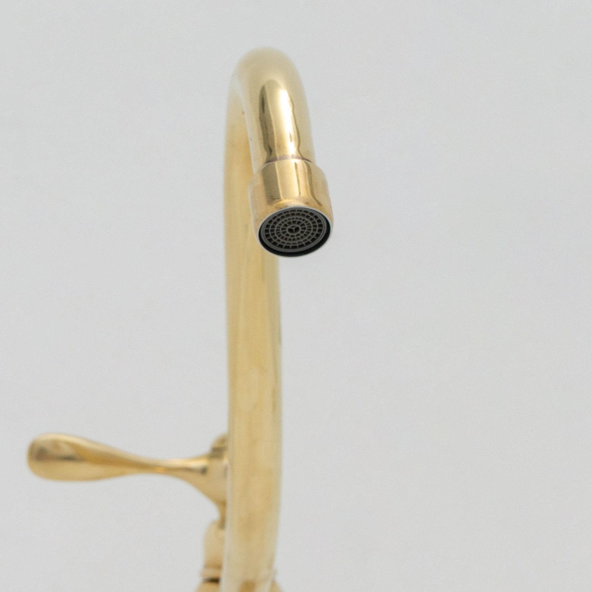 Solid Brass Single Hole Cold Faucet, Kitchen Sink Single Handle Faucet alternate view 6