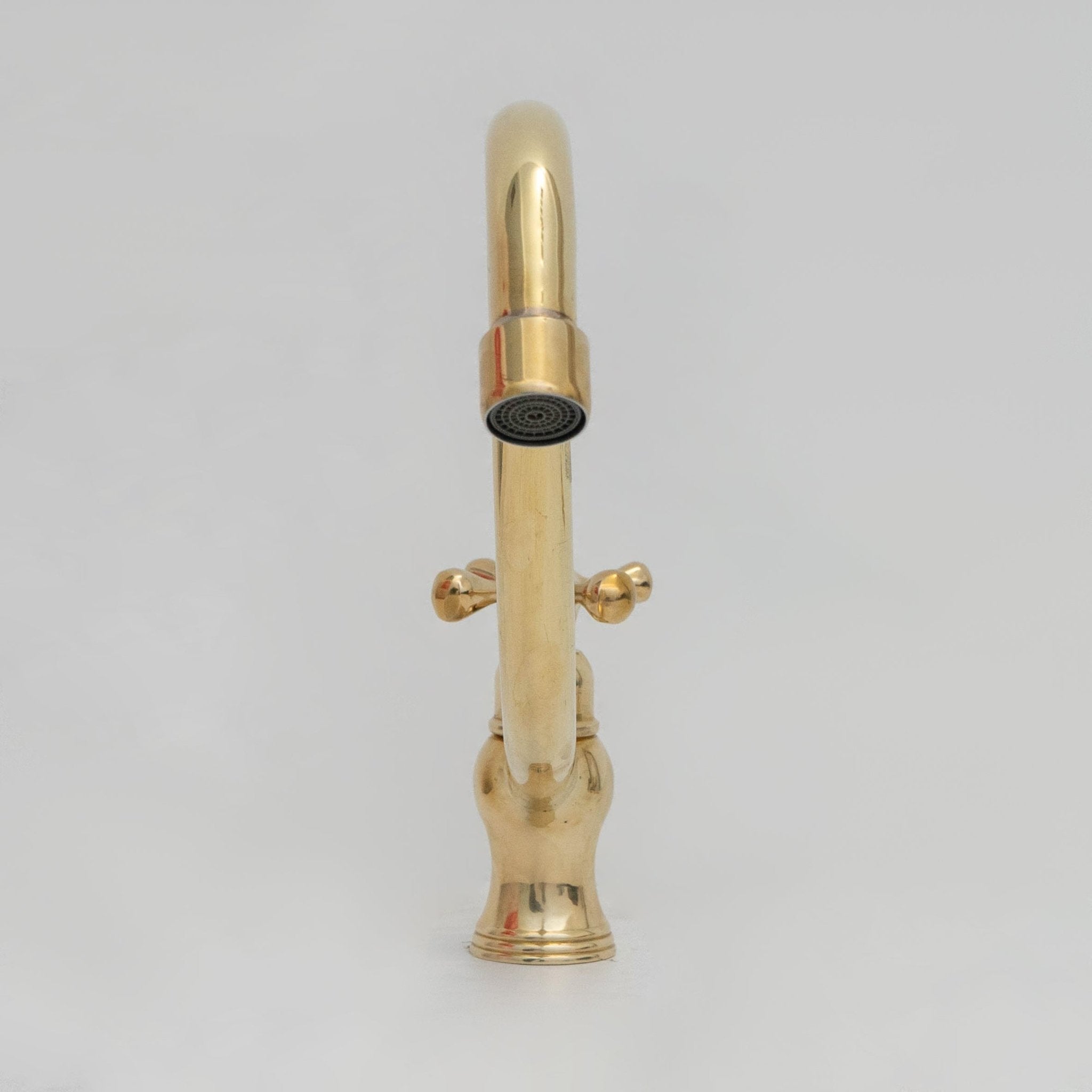 Solid Brass Single Hole Cold Faucet, Kitchen Sink Single Handle Faucet alternate view 5