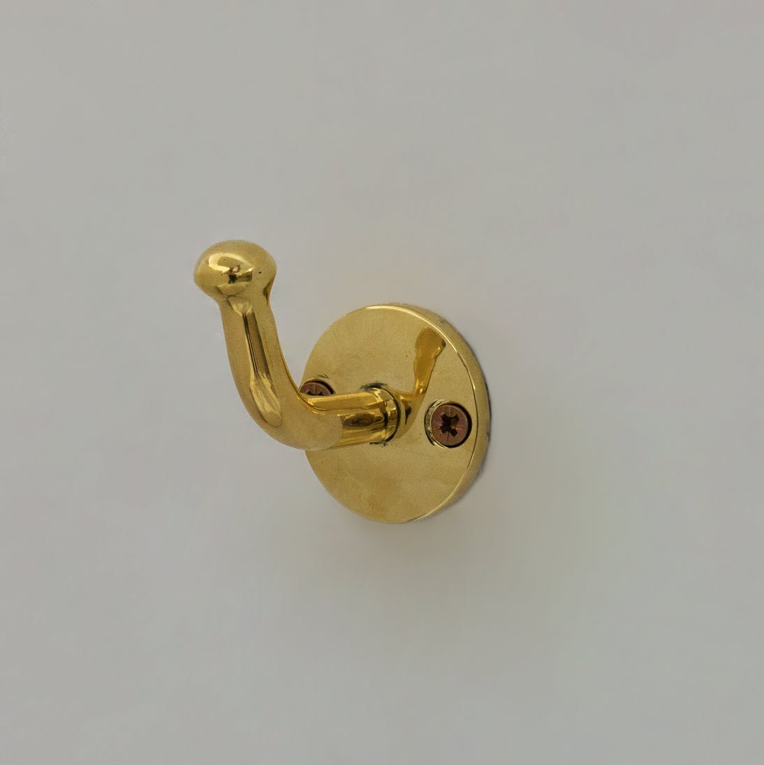 Solid Brass Single Hook, Coat Hook, Clothes Hook, Shower Hook, Towel Hanger alternate view 4